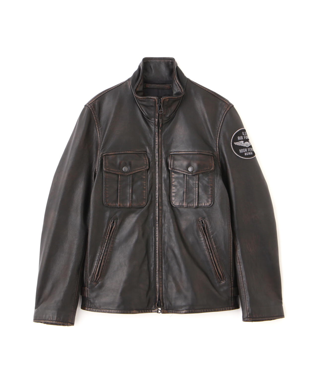 SHEEP SKIN STAND RIDERS JACKET