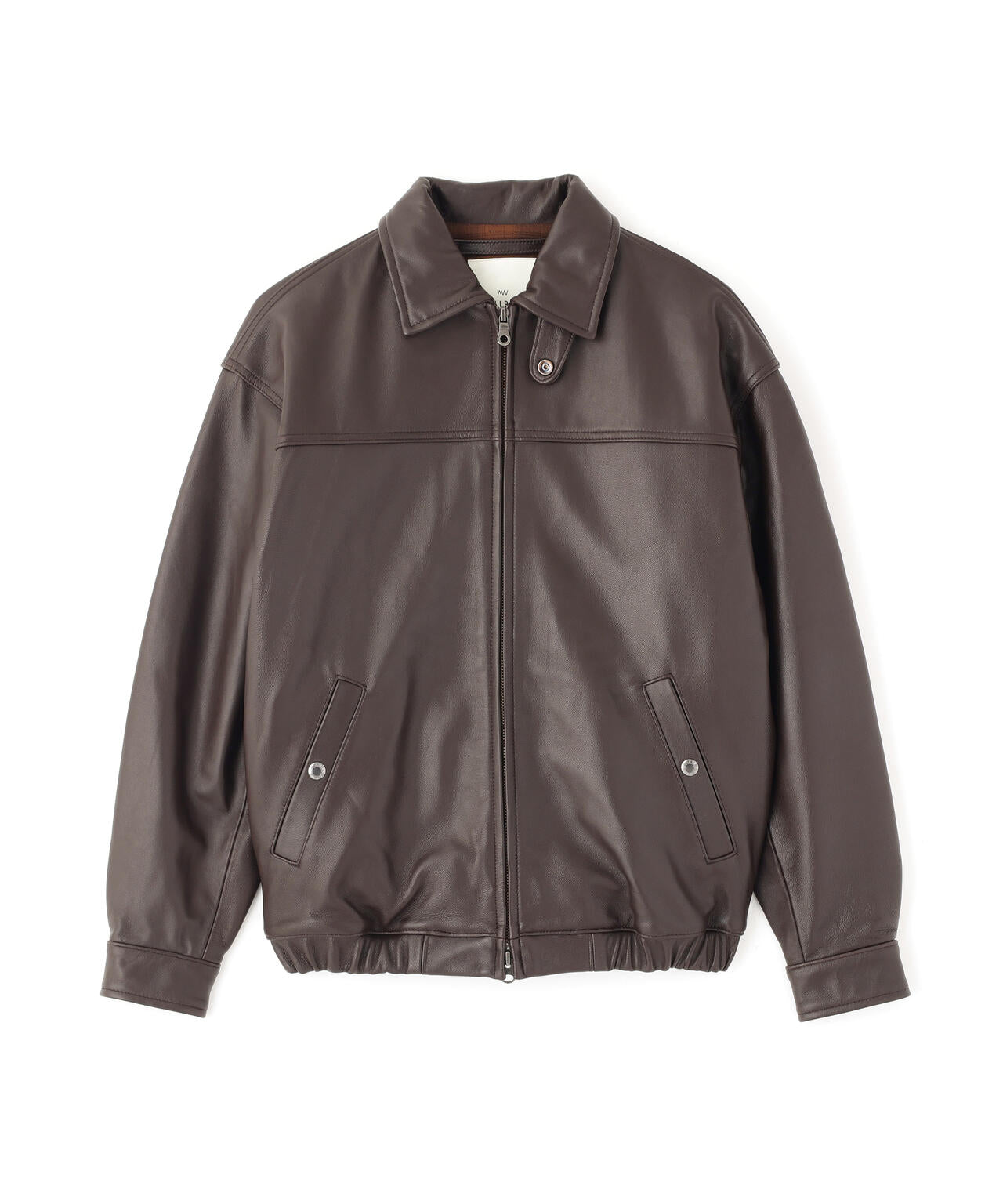 《WOMAN》GOAT VEGE SWING TOP/LEATHER JACKET