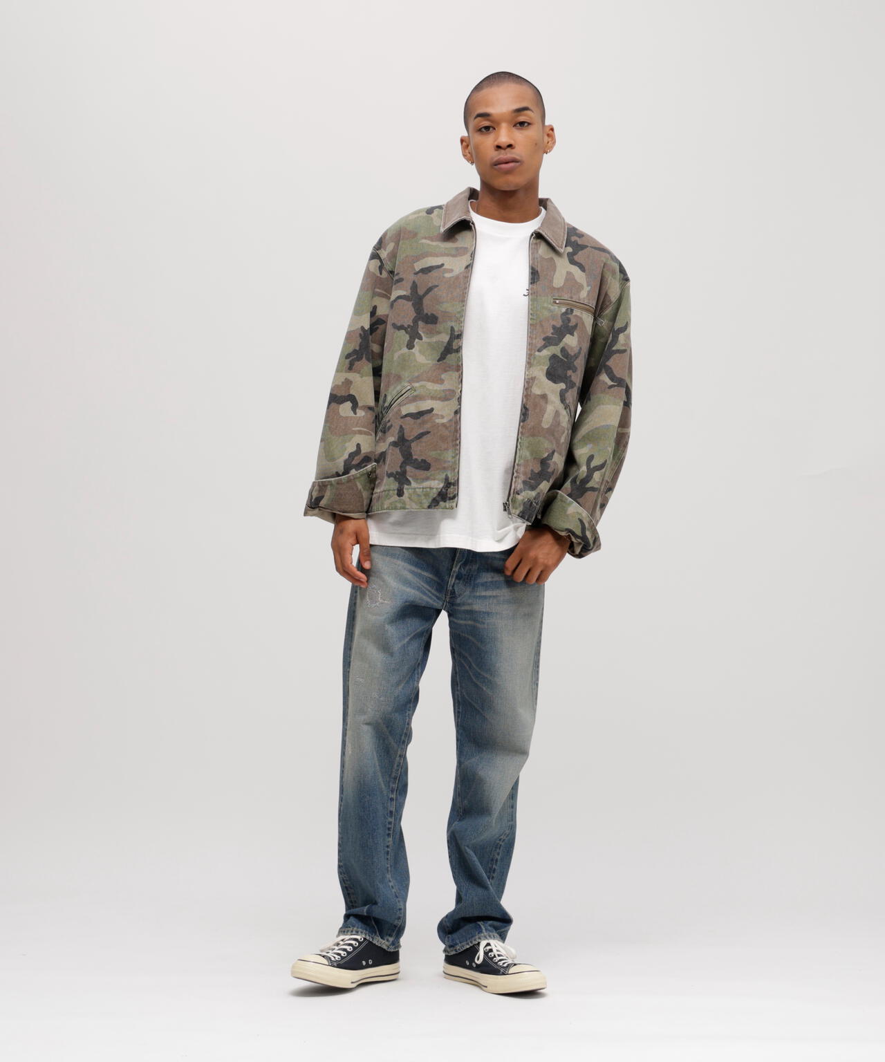 CAMO DUCK JACKET