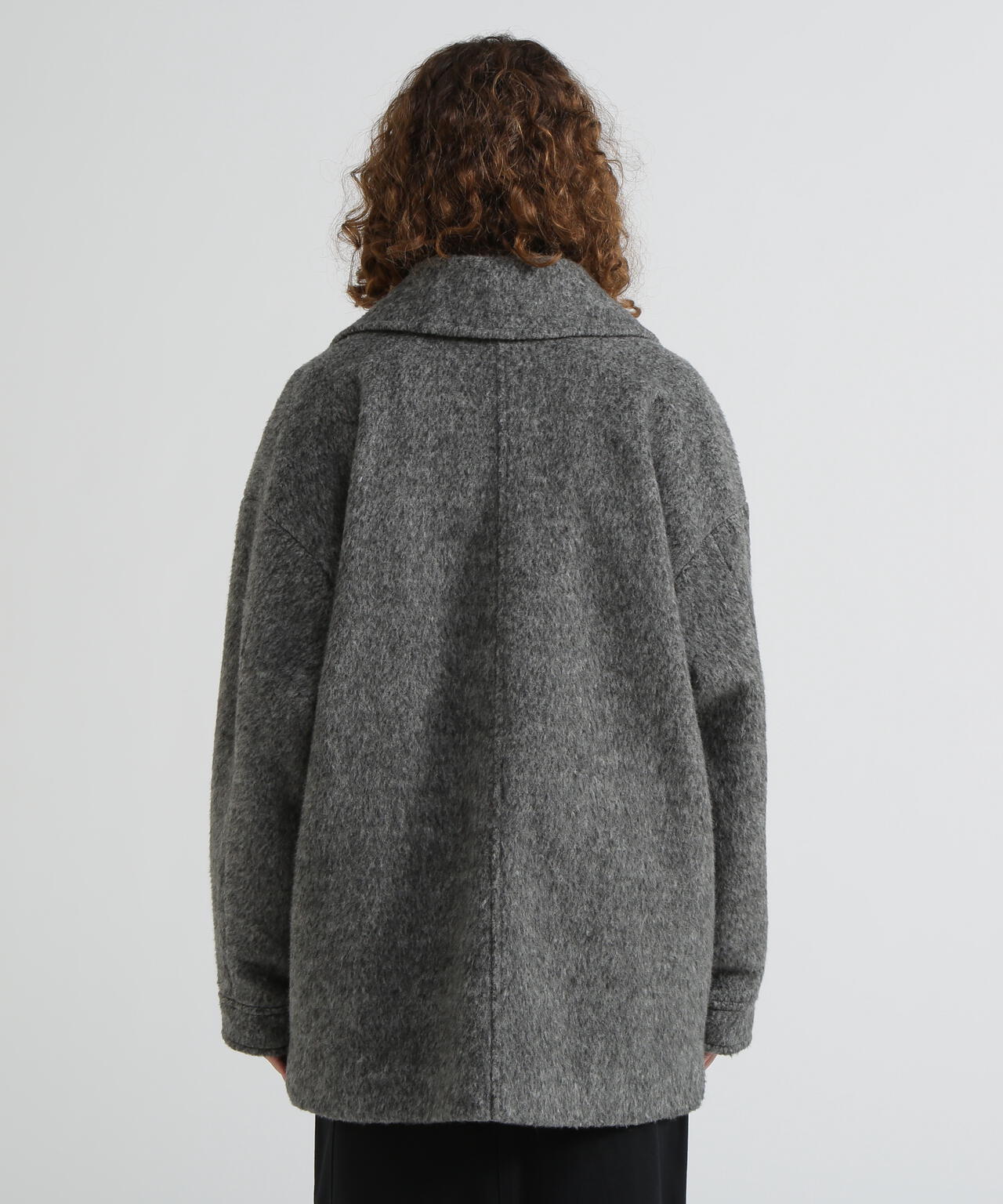 《直営店限定》SHAGGY PEA COAT/シャギーピーコート