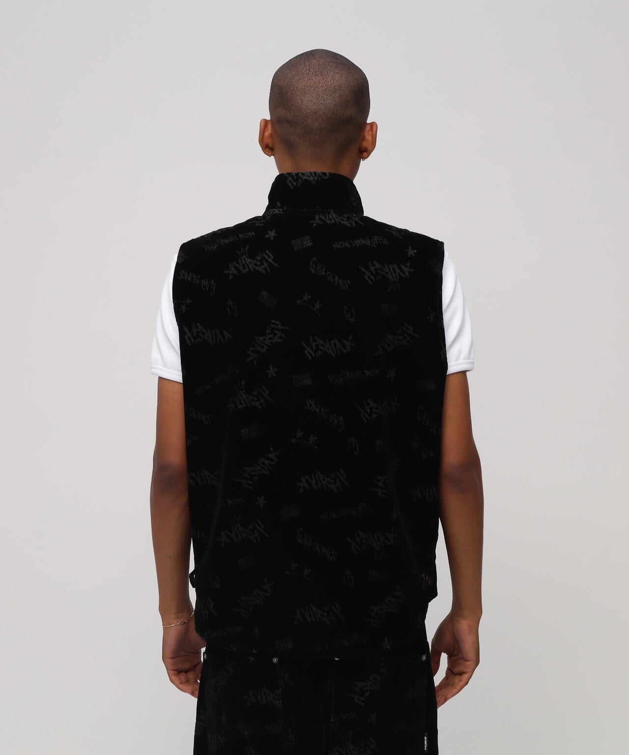 FLOCKING DENIM VEST