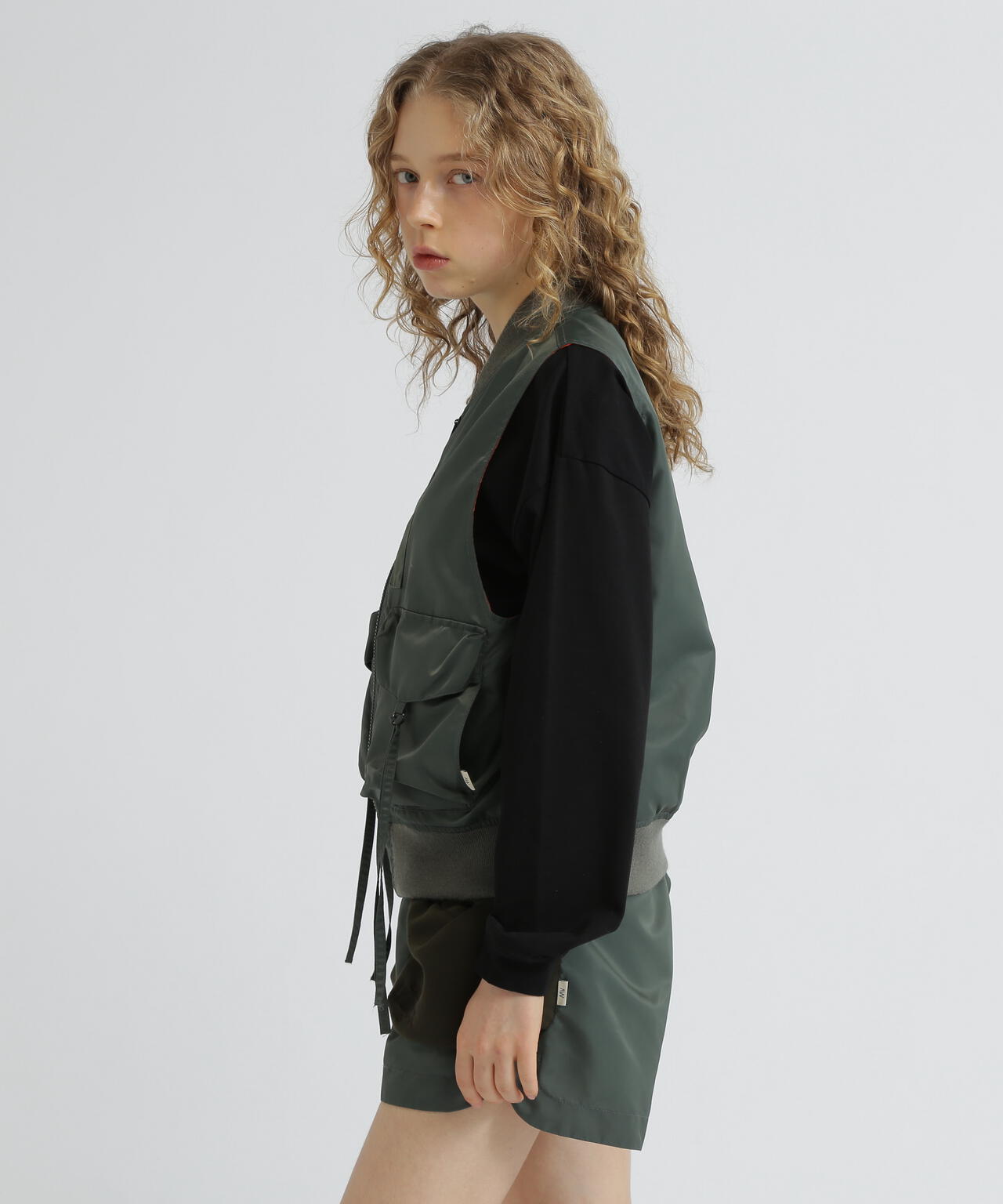 SLEEVELESS MA-1 VEST/スリーブレスMA-1ベスト