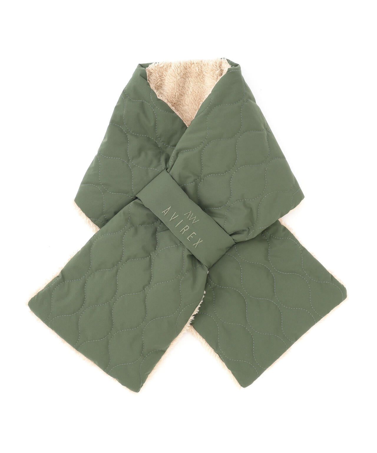 《直営店限定》QUILTING FUR STOLE/キルティング ファー ストール