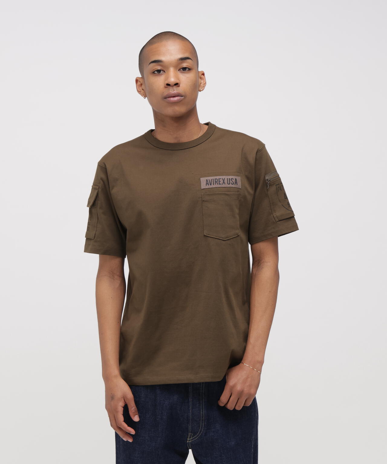 FATIGUE S/S T-SHIRT / ファティーグ 半袖 Tシャツ / AVIREX / アヴィレックス