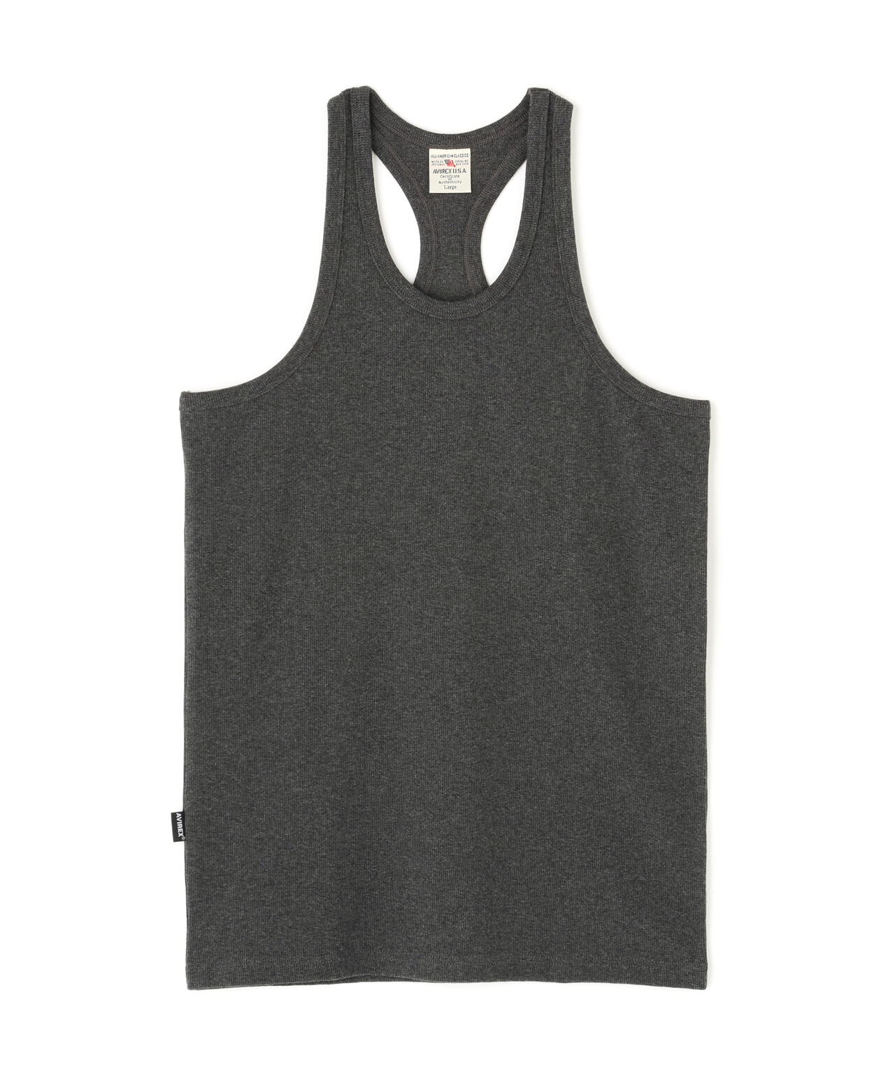 《DAILY/デイリー》RIB TANK TOP BACK CROSS/リブ タンクトップ バッククロス デイリーウェア