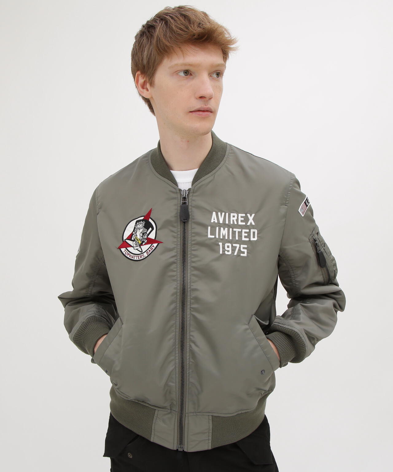 《WEB&DEPOT限定》LIGHT MA-1 TOPHATTERS