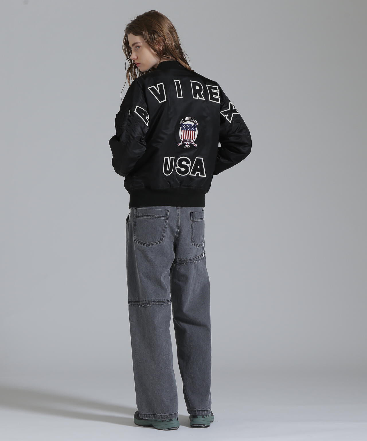 《WOMAN/50th Anniversary》MA-1 SIGNATURE BIG LOGO/MA-1 シグネチャービッグロゴ