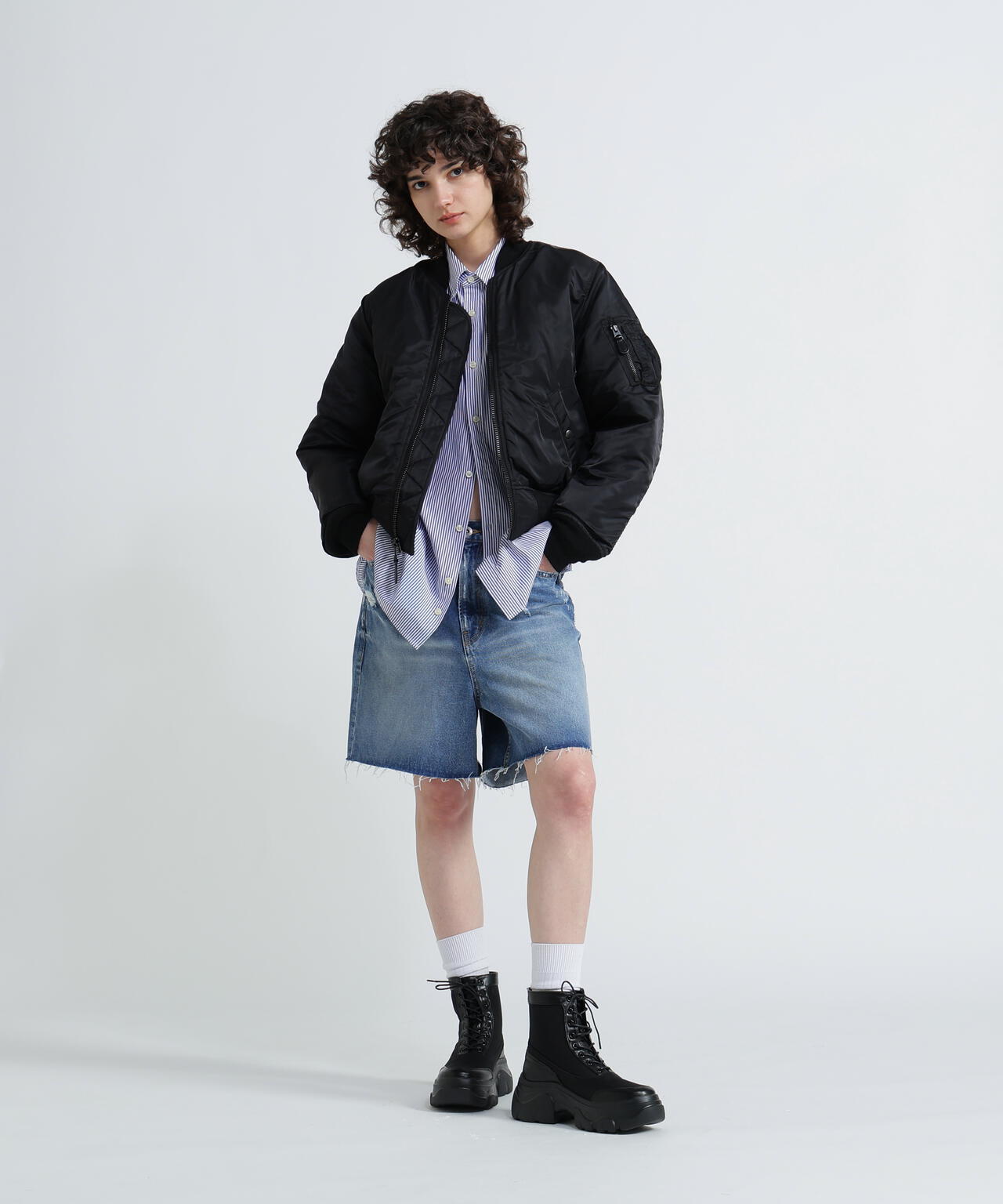 《WOMAN/直営店限定》MA-1 HERITAGE MODIFIDE COLOR/MA-1ヘリテージ モディファイカラー