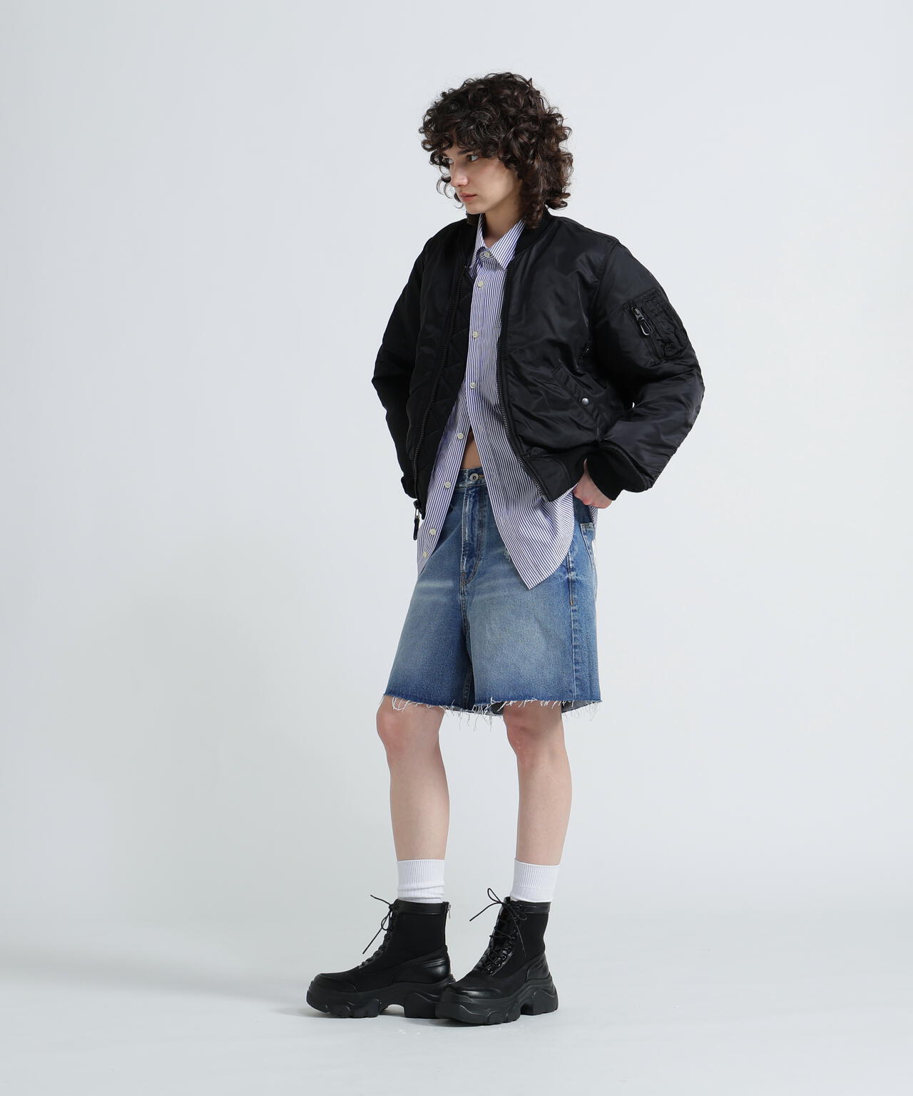 《WOMAN/直営店限定》MA-1 HERITAGE MODIFIDE COLOR/MA-1ヘリテージ モディファイカラー