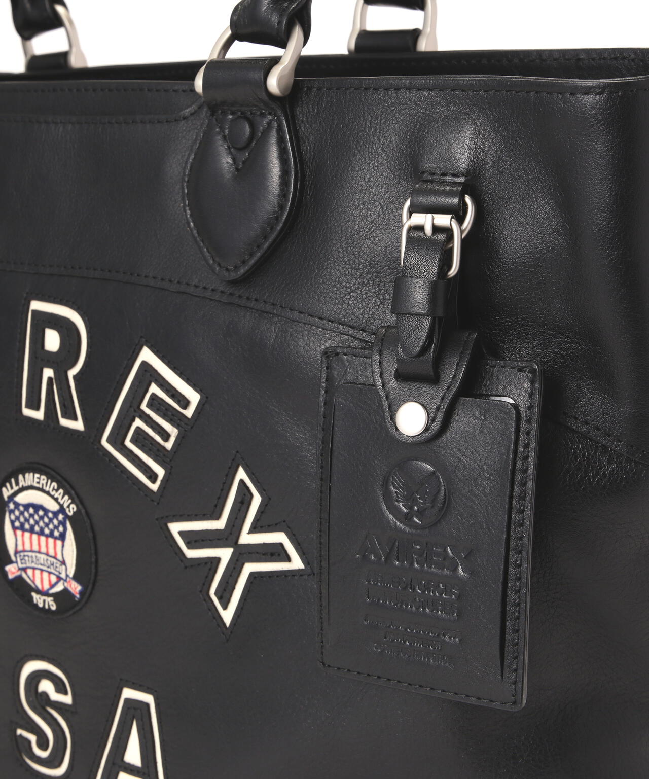 VARSITY LEAHER 2WAY TOTE BAG / AVX5627