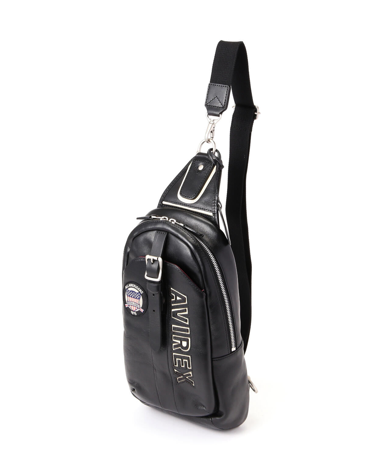 VARSITY LEATHER ONE SHOULDER BAG / AVX5629