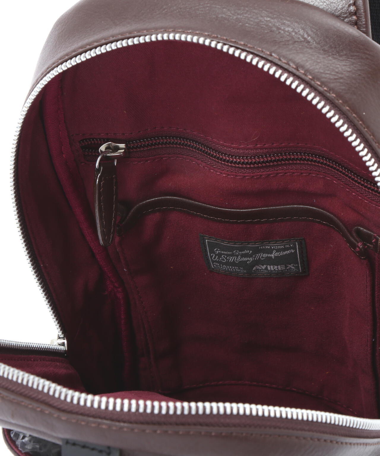 VARSITY LEATHER ONE SHOULDER BAG / AVX5629