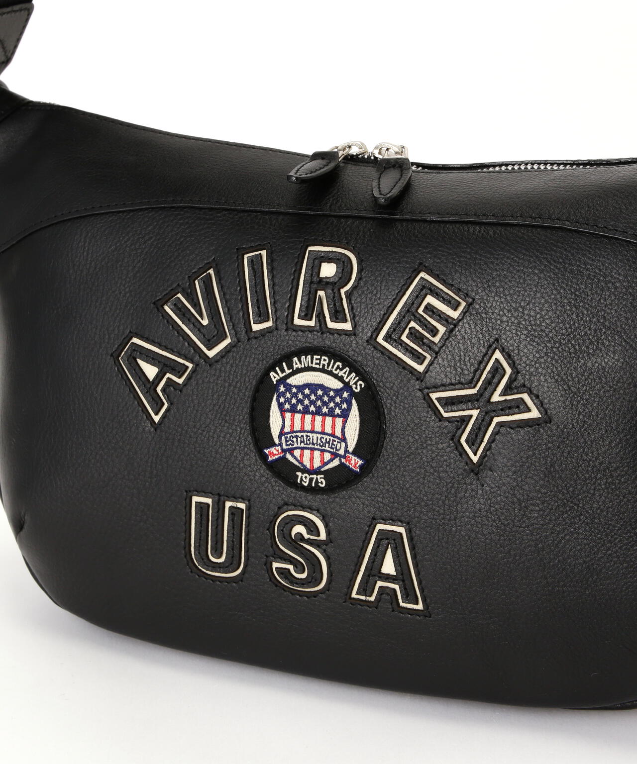 VARSITY LEATHER HOBO BAG / AVX5650