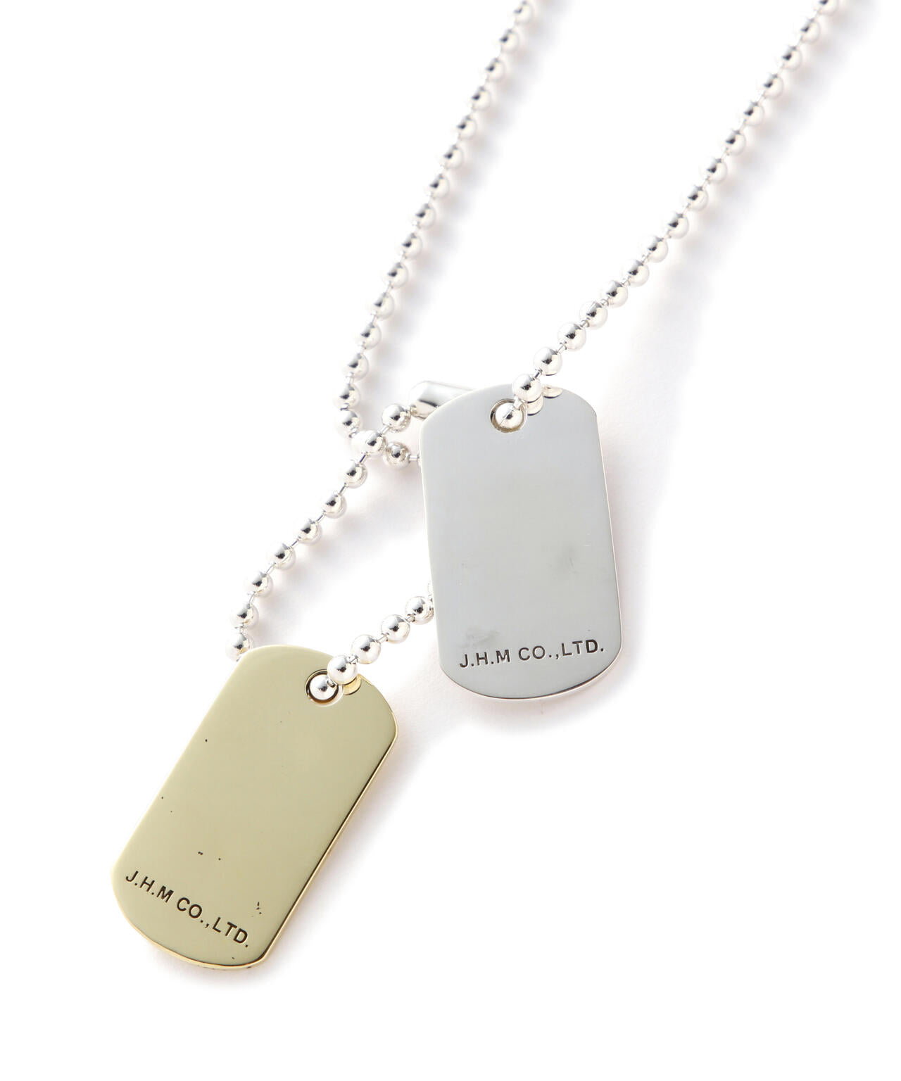 《AVIREXby J.H.M CO.,LTD. 》"SURPLUS" DOGTAG NECKLACE / "サープラス" ドッグタグ