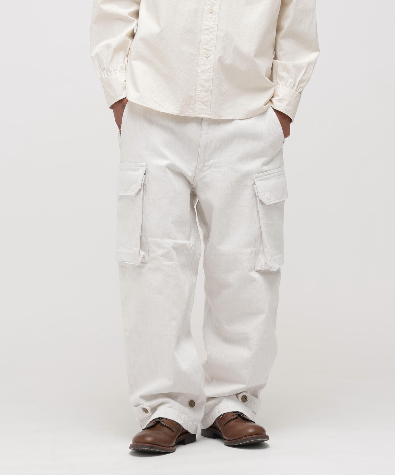 ★TFQP by HANDROOM 6POCKET DENIM CARGO PANT