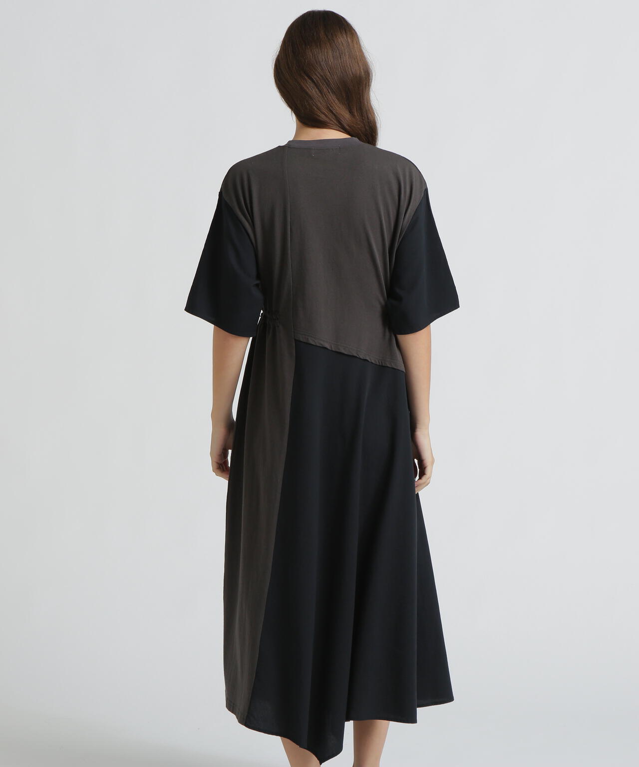 《直営店限定》REMAKE‐STYLE DRESS WITH EAGLE PRINT