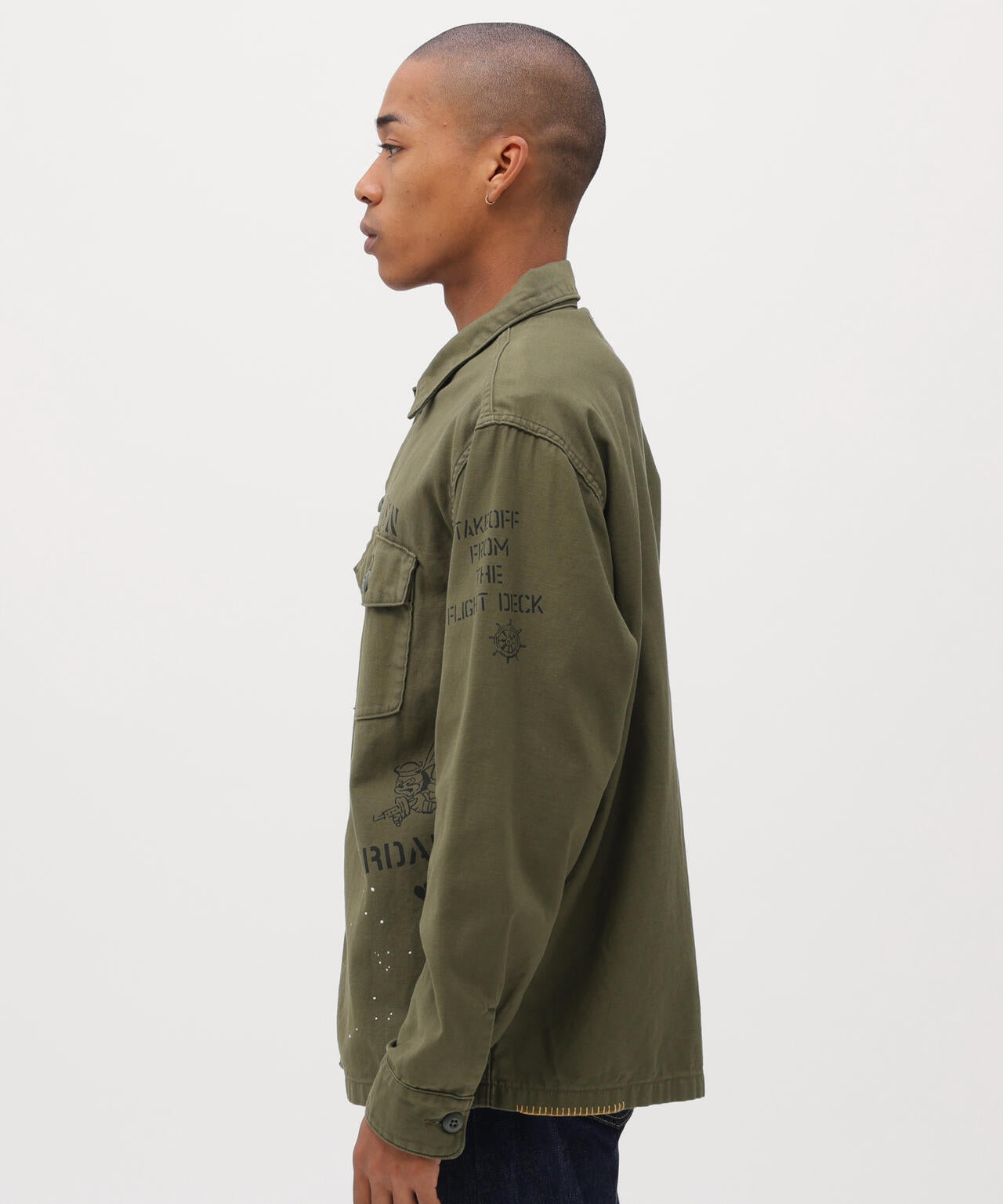 AGED LOOK L/S UTILITY SHIRT