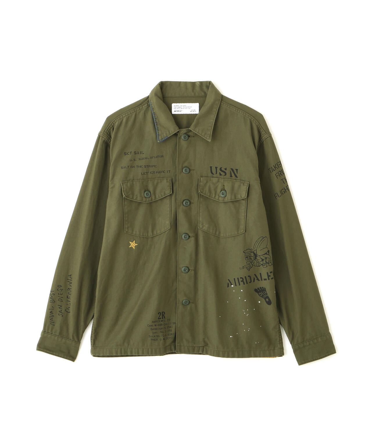 AGED LOOK L/S UTILITY SHIRT