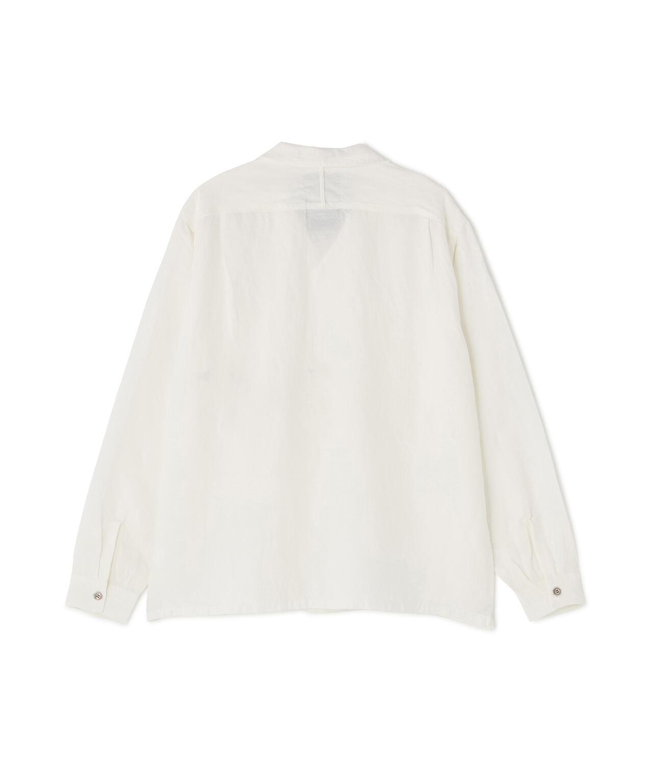 ★TFQP by HANDROOM OPEN COLLAR SHIRT ”WHITE”