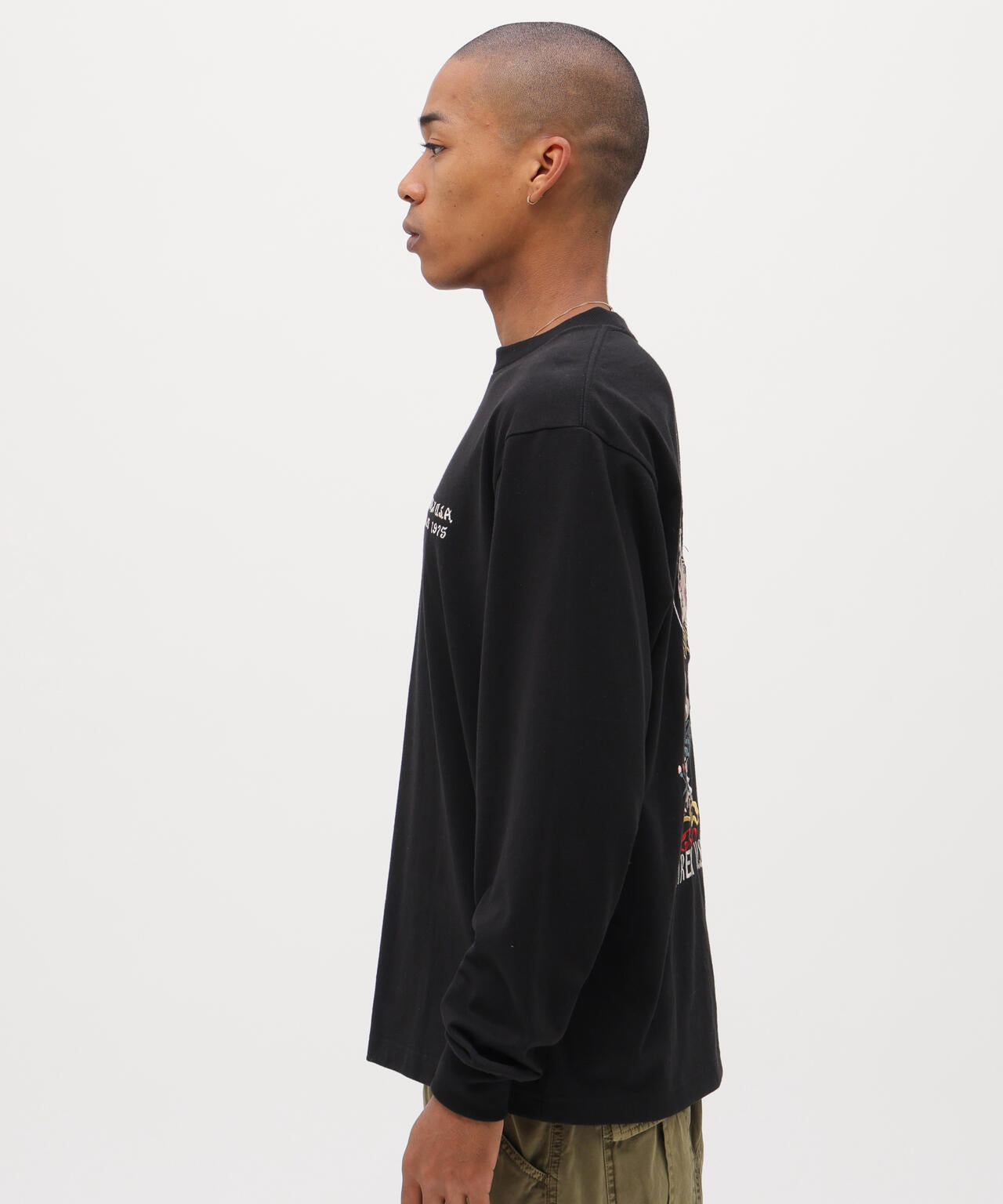 SOUVENIR L/S T-SHIRT ”DRAGON& CHERRY BLOSSOMS”