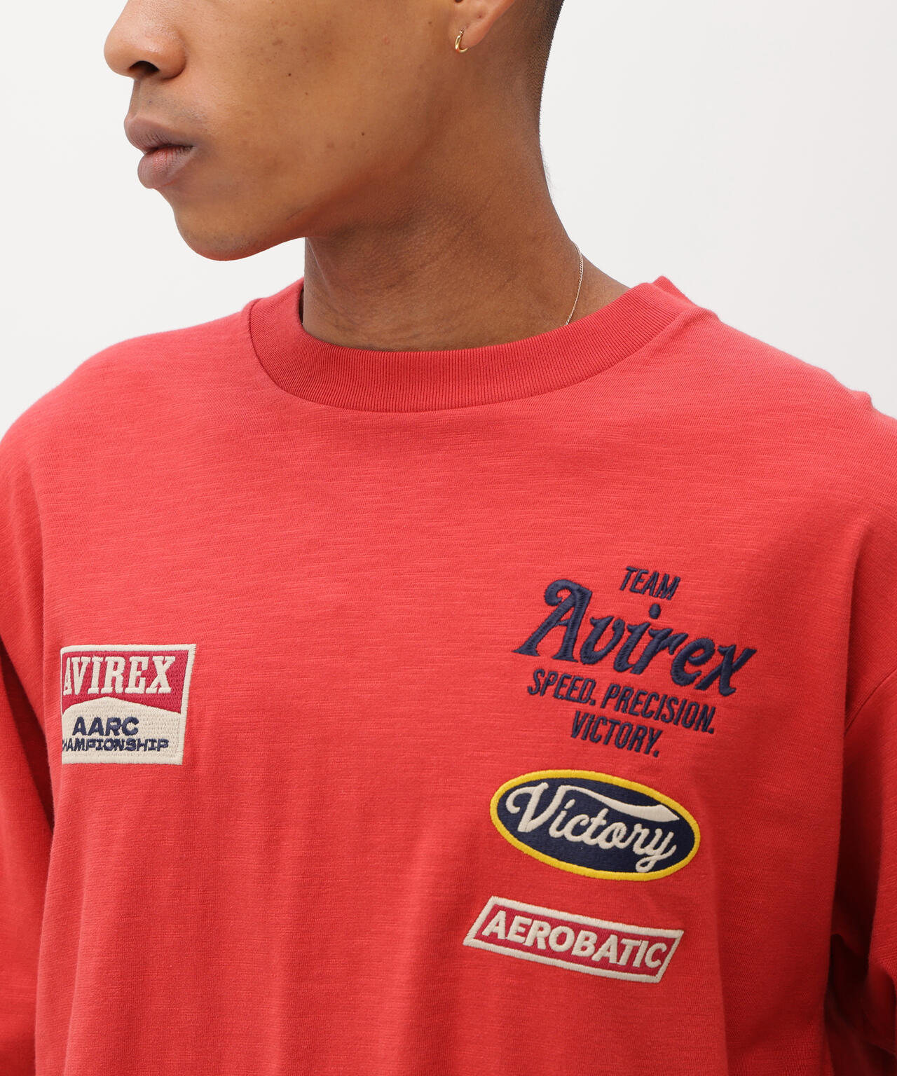 《A.A.R.C》EMBROIDERY L/S T-SHIRT