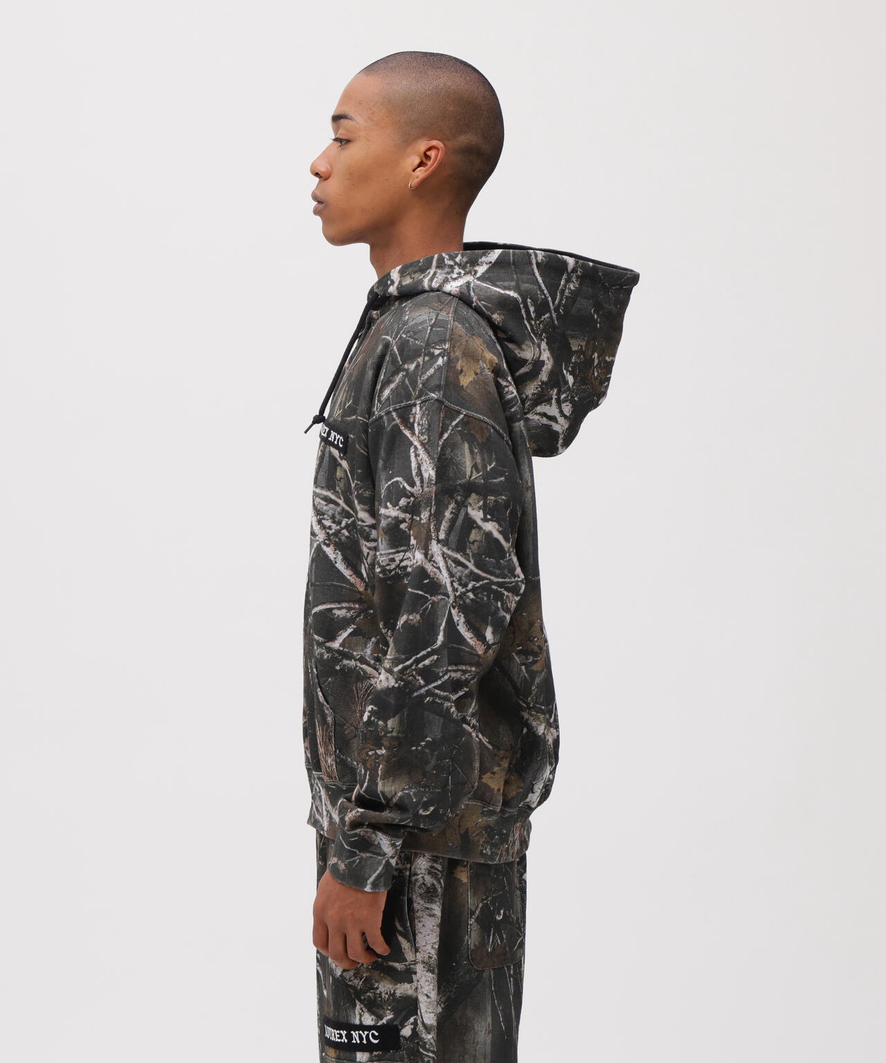 ZIP UP HOODIE ”REAL TREE CAMO”