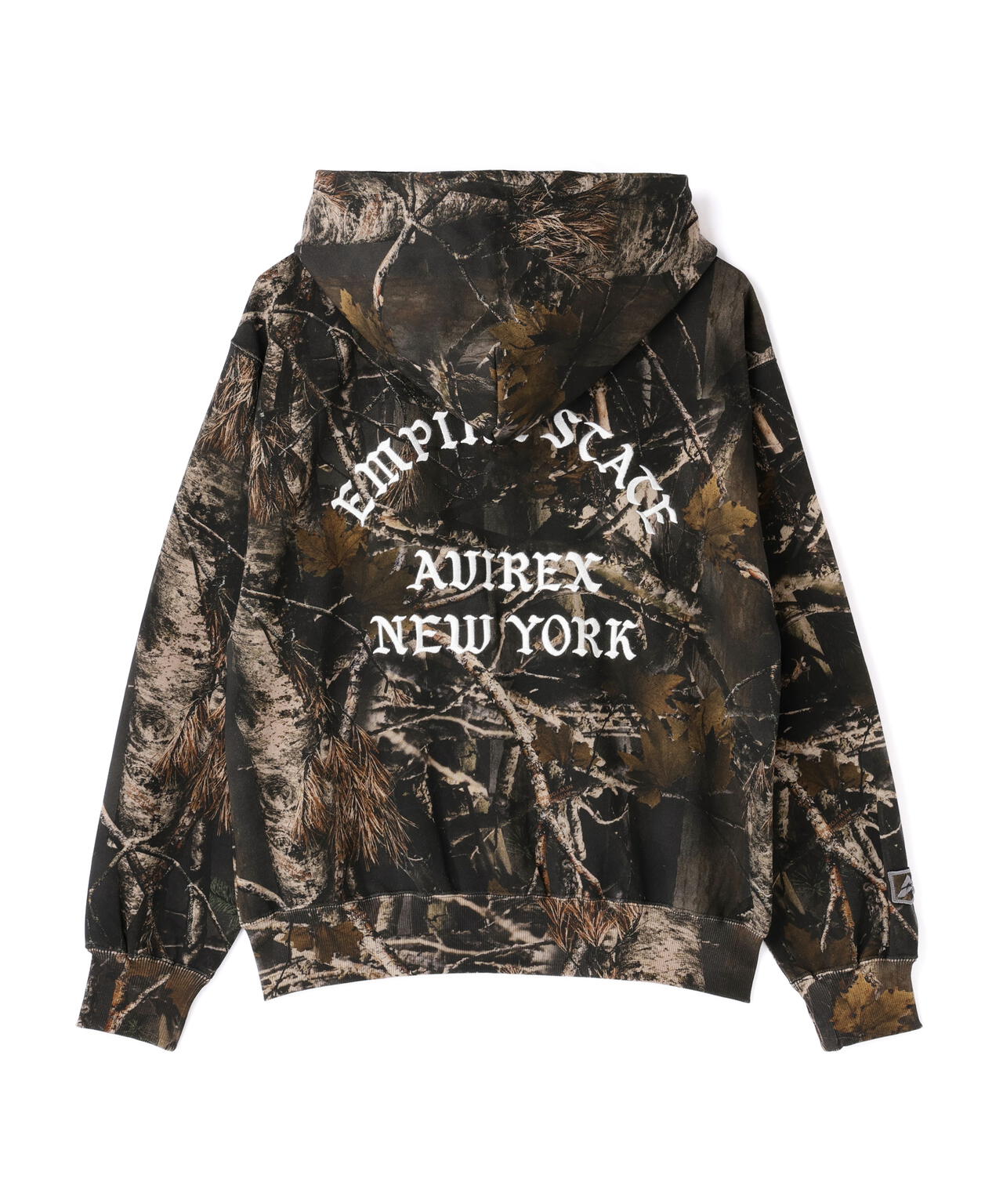 ZIP UP HOODIE ”REAL TREE CAMO”