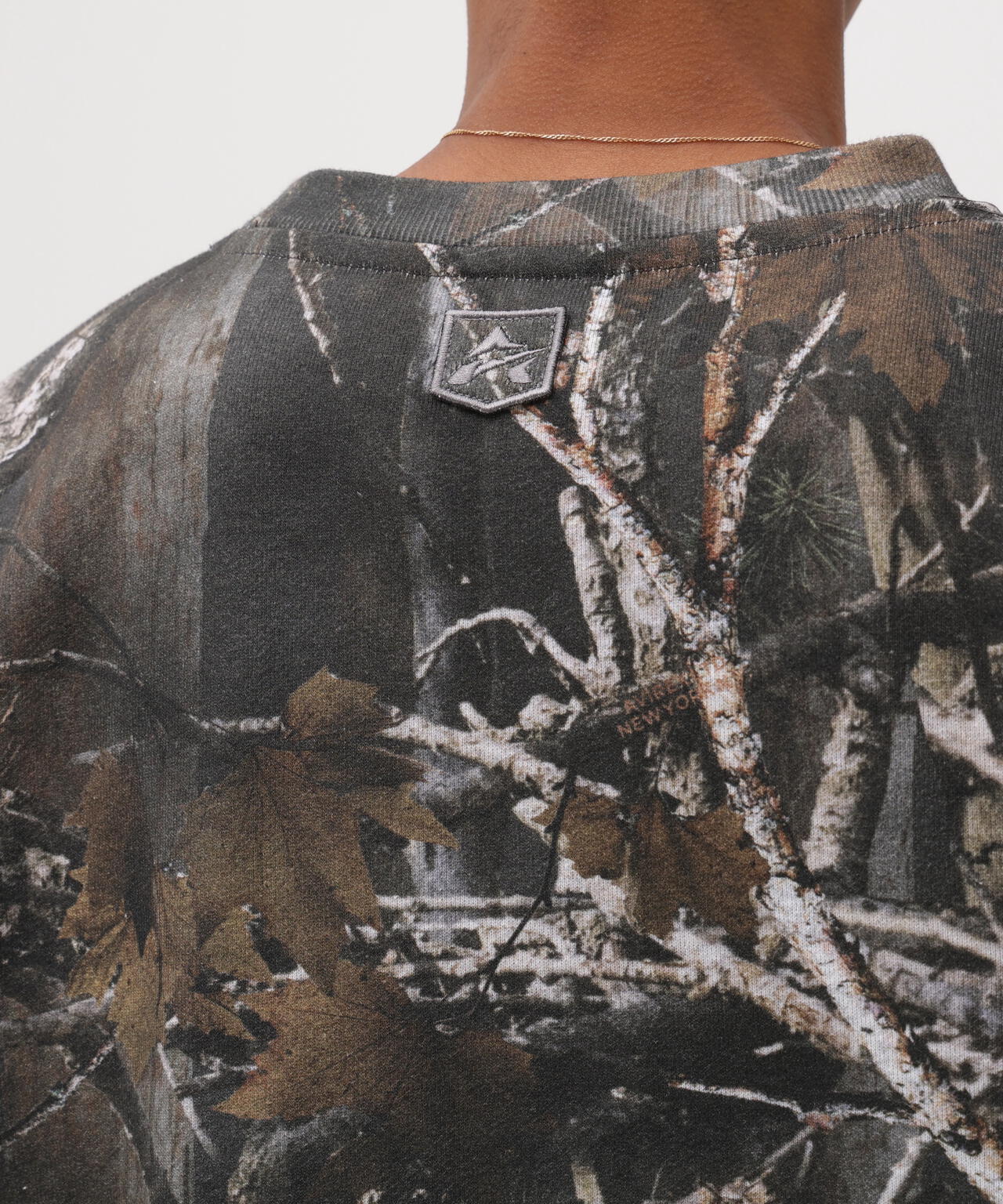 CREW NECK SWEAT ”REAL TREE CAMO”
