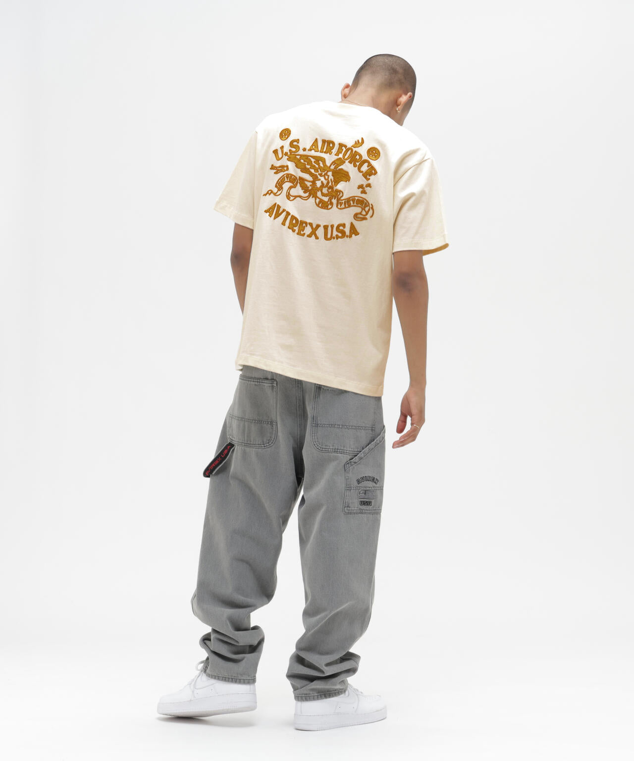 CHAIN STITCH EMBROIDERY T-SHIRT