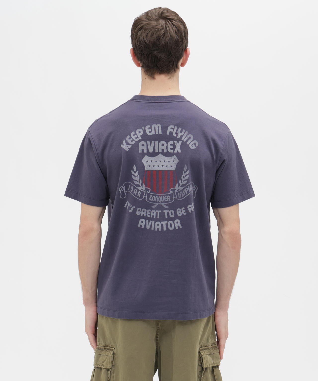 PRINT T-SHIRT ”KEEP EM FLYING”