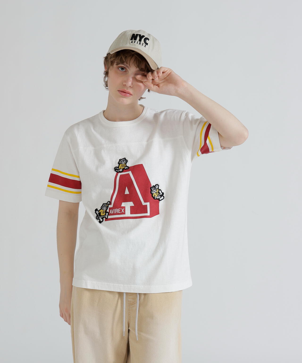 《WOMAN》NUMBERING TOM CAT T-SHIRT