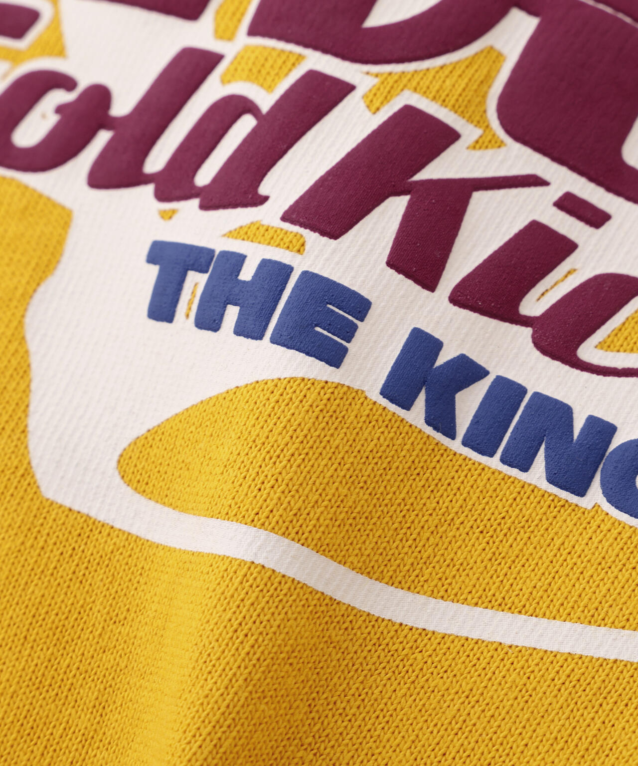 GOLD KICKOFF PUFF PRINT T-SHIRT