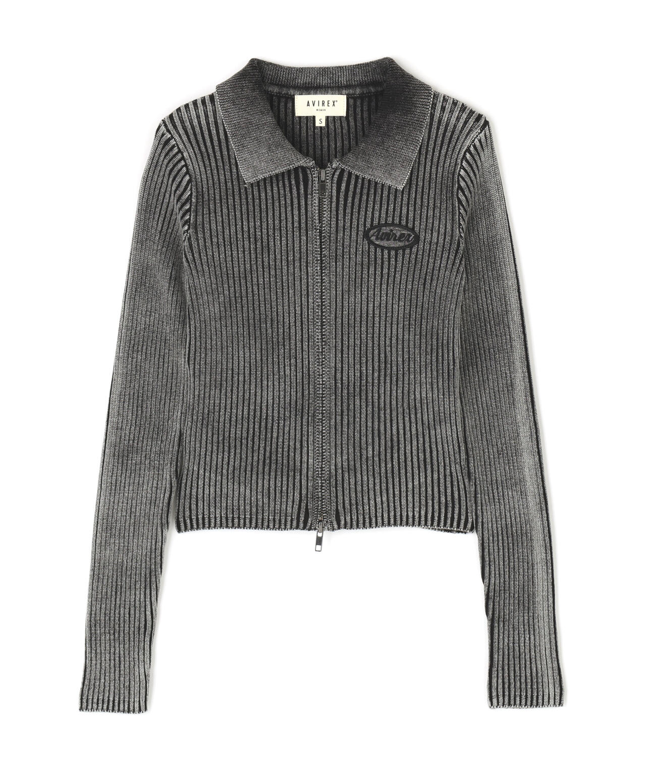 VINTAGE WASH WAPPEN KINT CARDIGAN