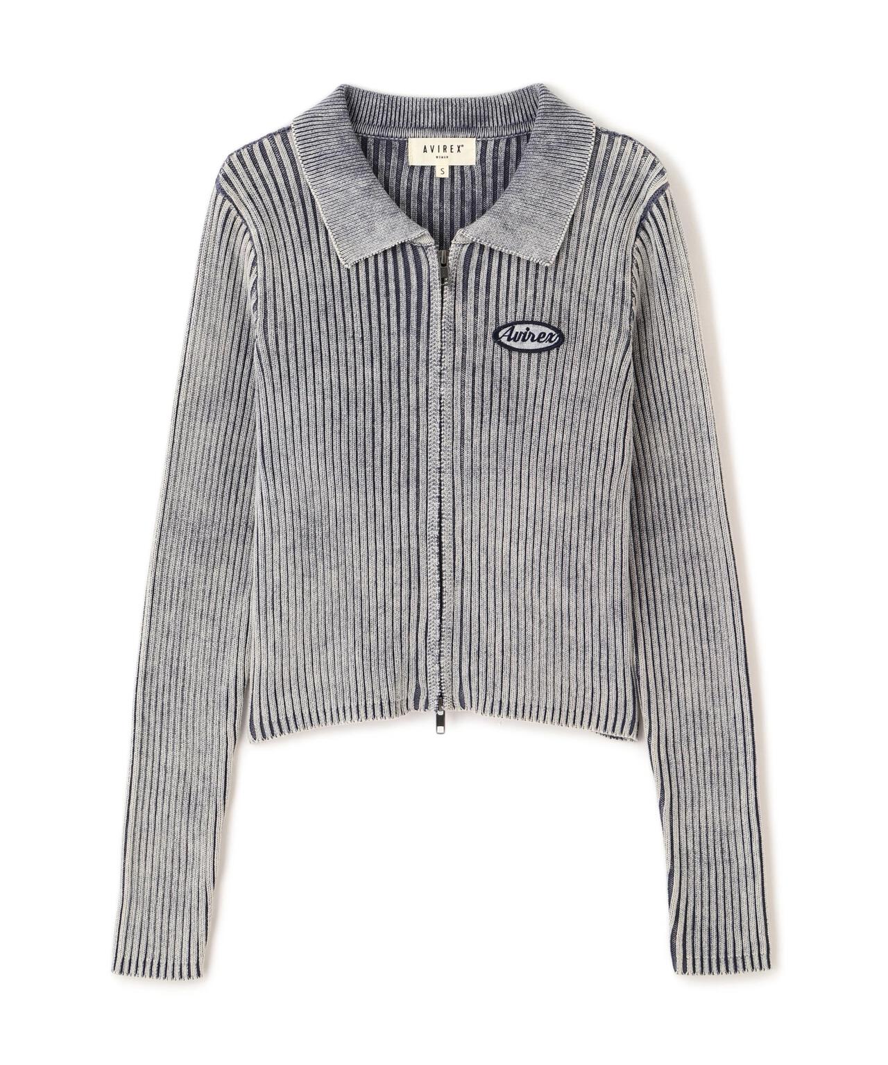 VINTAGE WASH WAPPEN KINT CARDIGAN