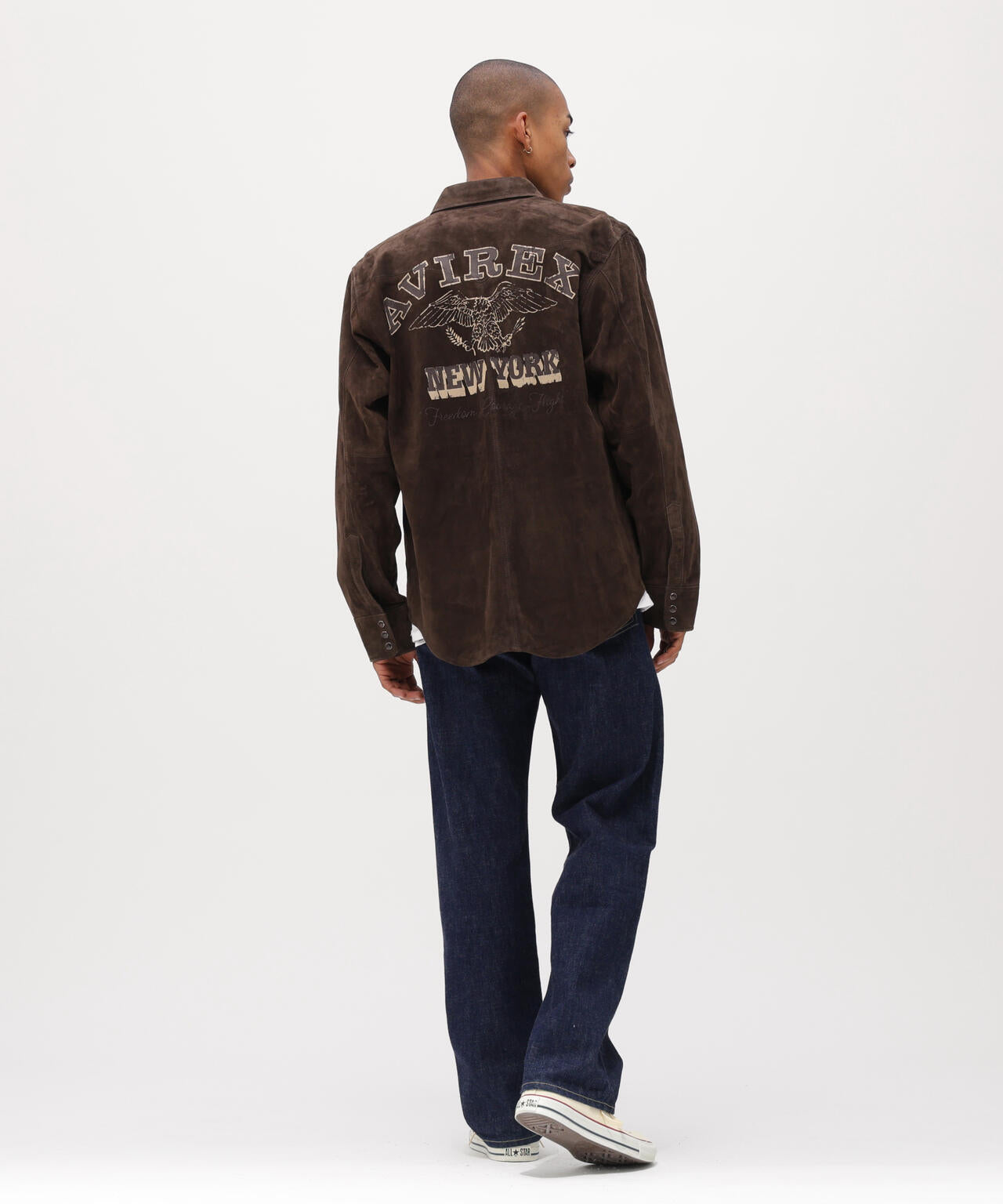 GOAT SUEDE WESTERN SHIRT