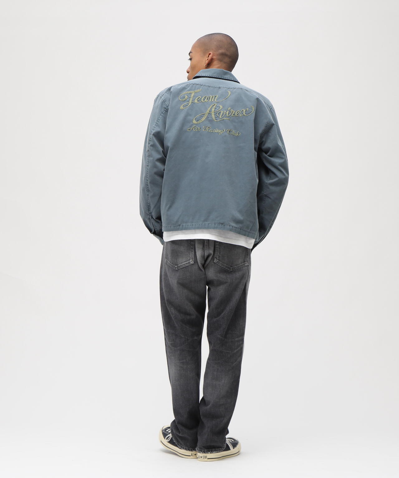《A.A.R.C》FADED EMB WORK JACKET