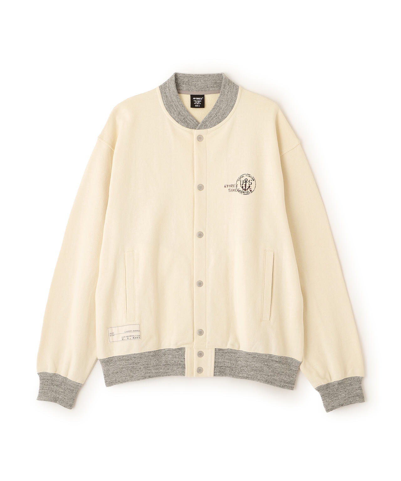 U.S. NAVY SNAP CARDIGAN