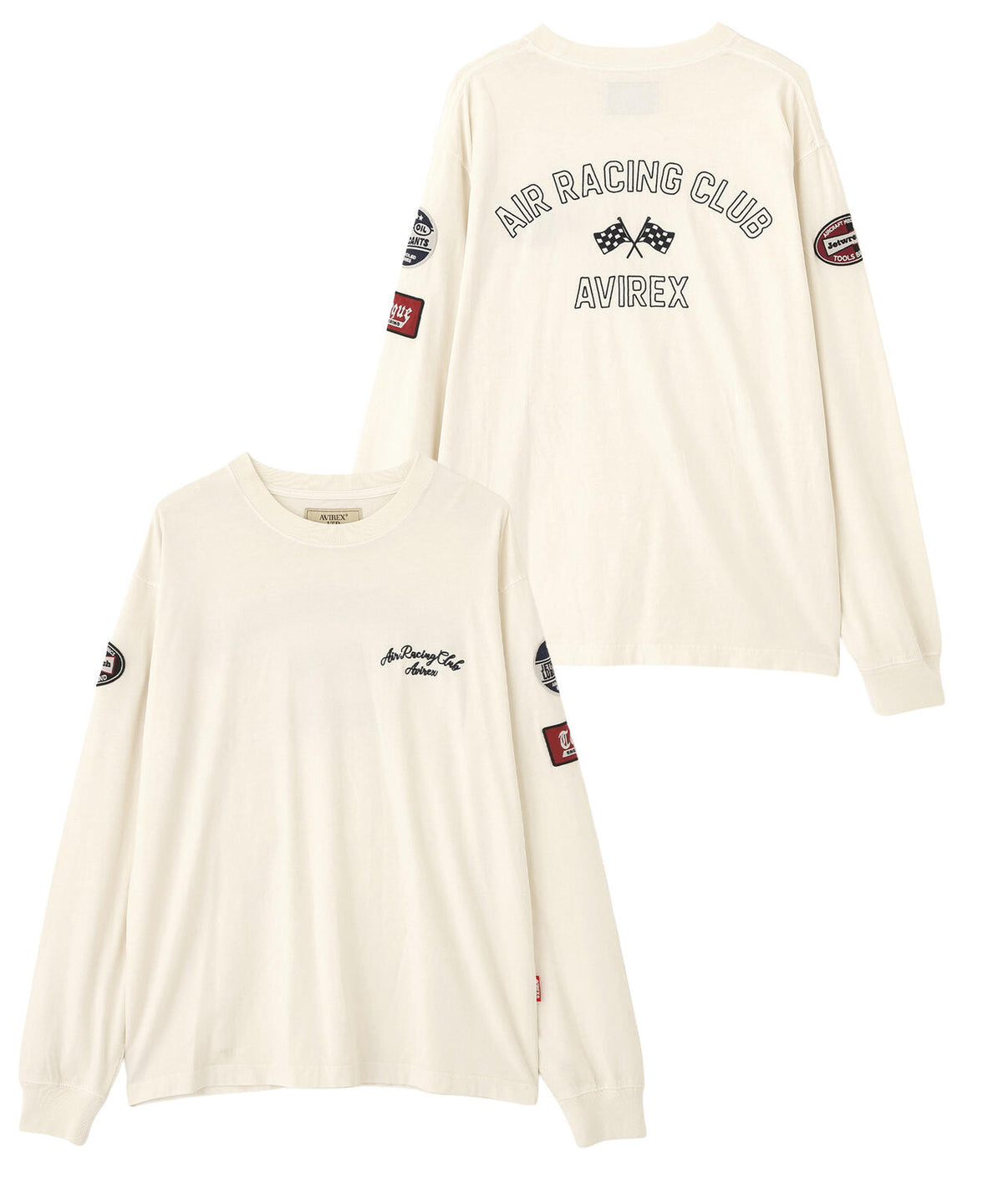 《A.A.R.C》FADED EMB. L/S T-SHIRT