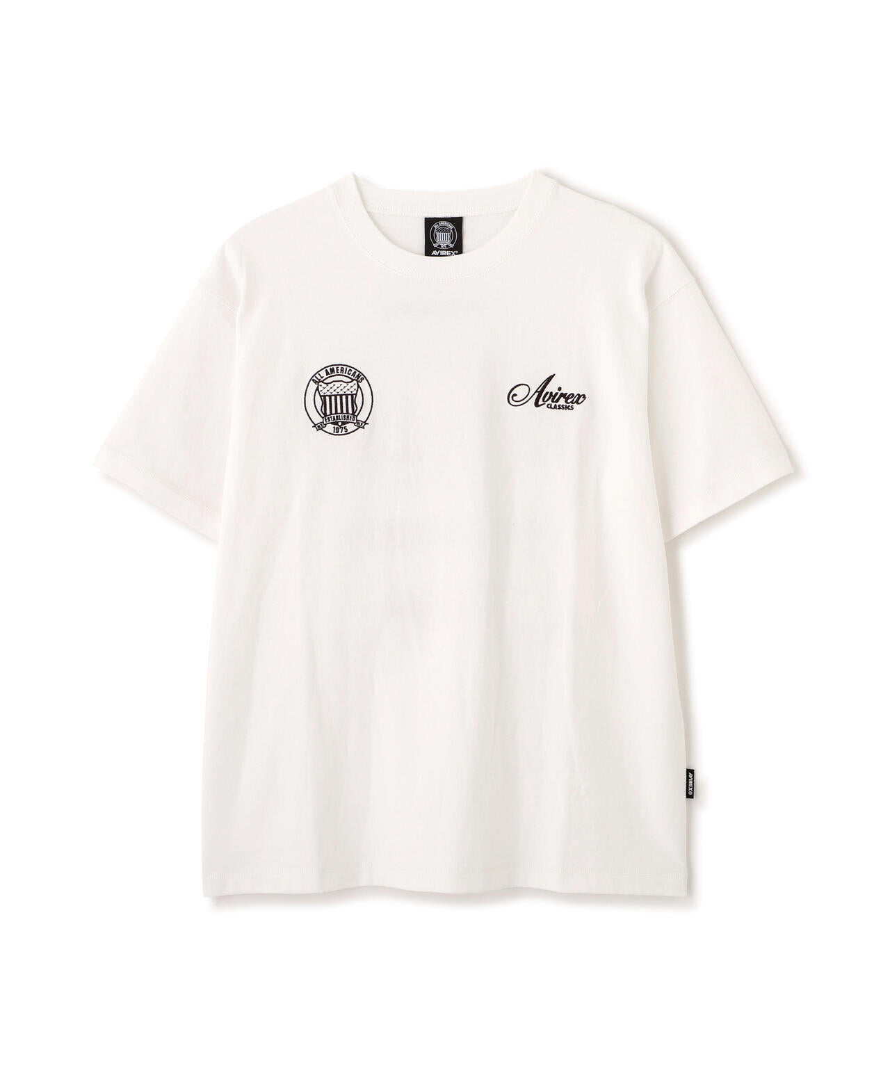 STITCH EMBROIDERY LOGO T-SHIRT