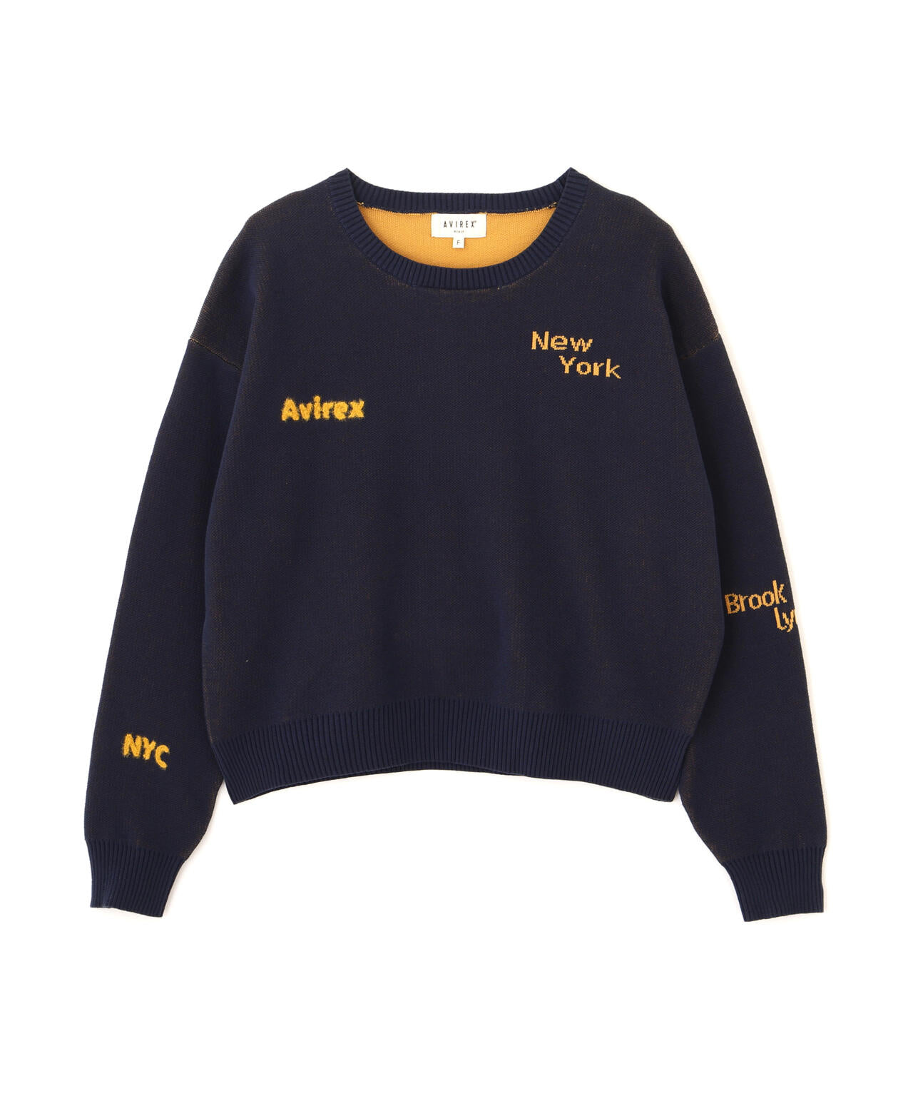 【直営店限定】LOGO JACQUARD AND EMBROIDERY TOPS