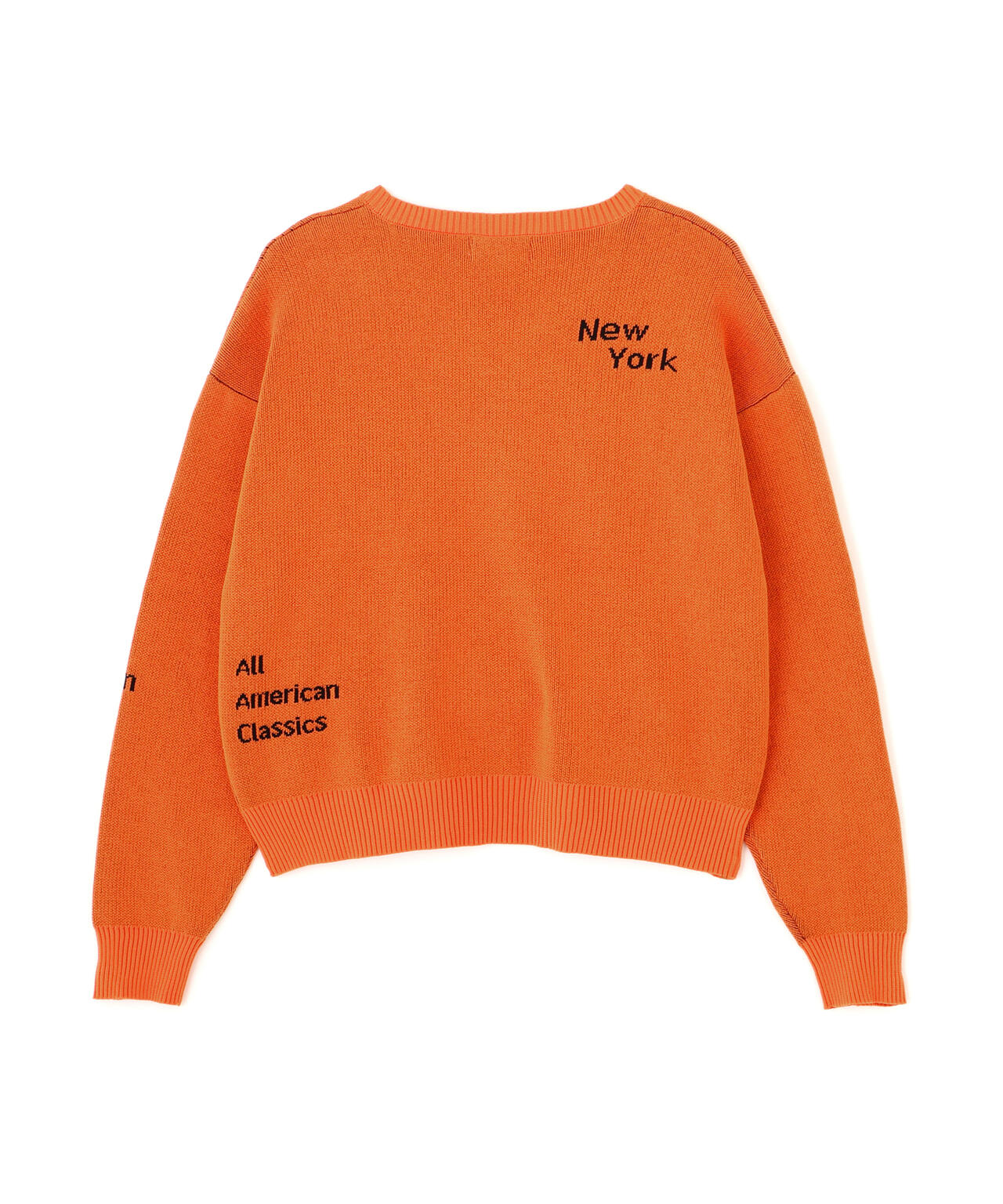 【直営店限定】LOGO JACQUARD AND EMBROIDERY TOPS