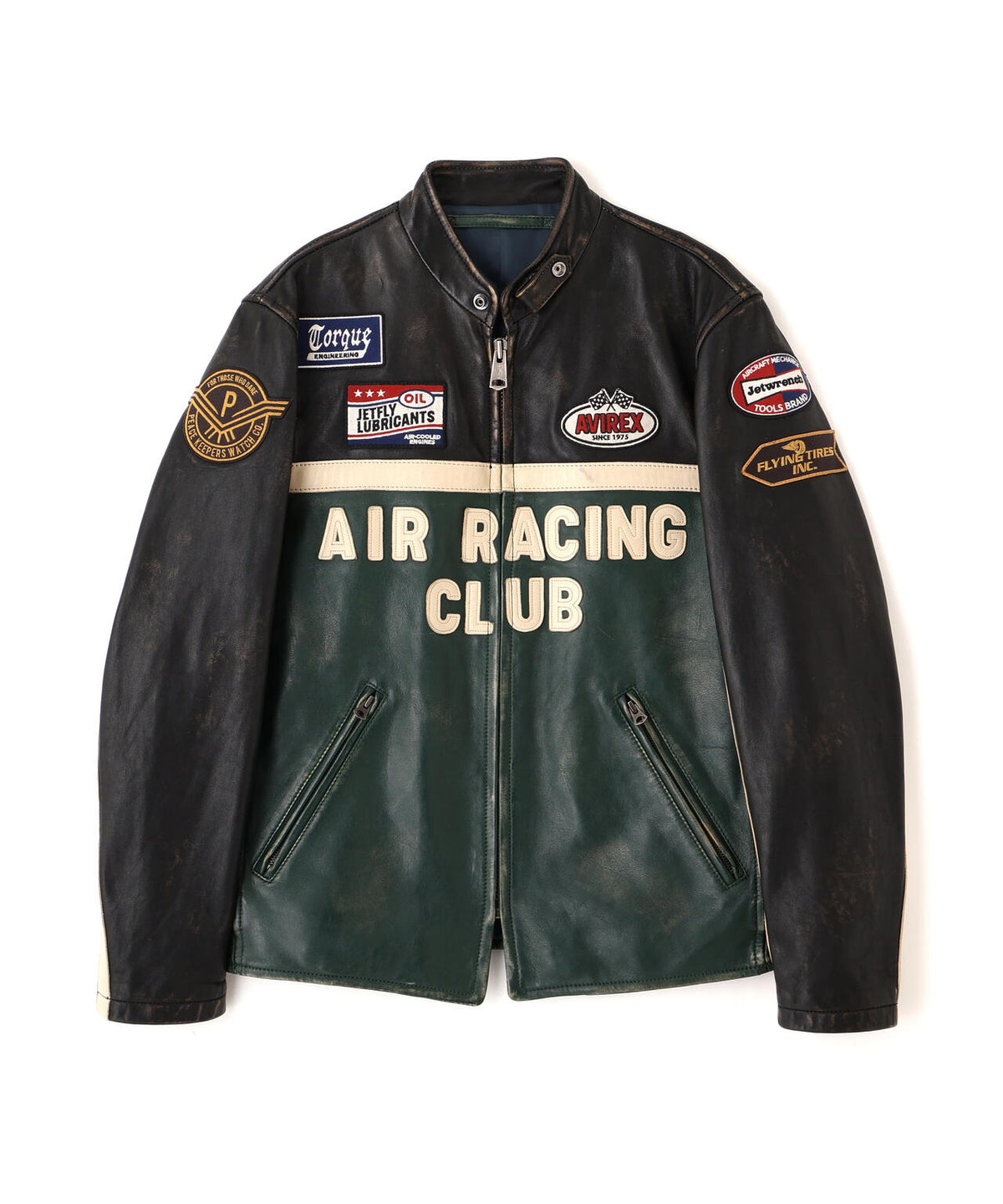 《A.A.R.C》WAPPEN LEATHER JACKET