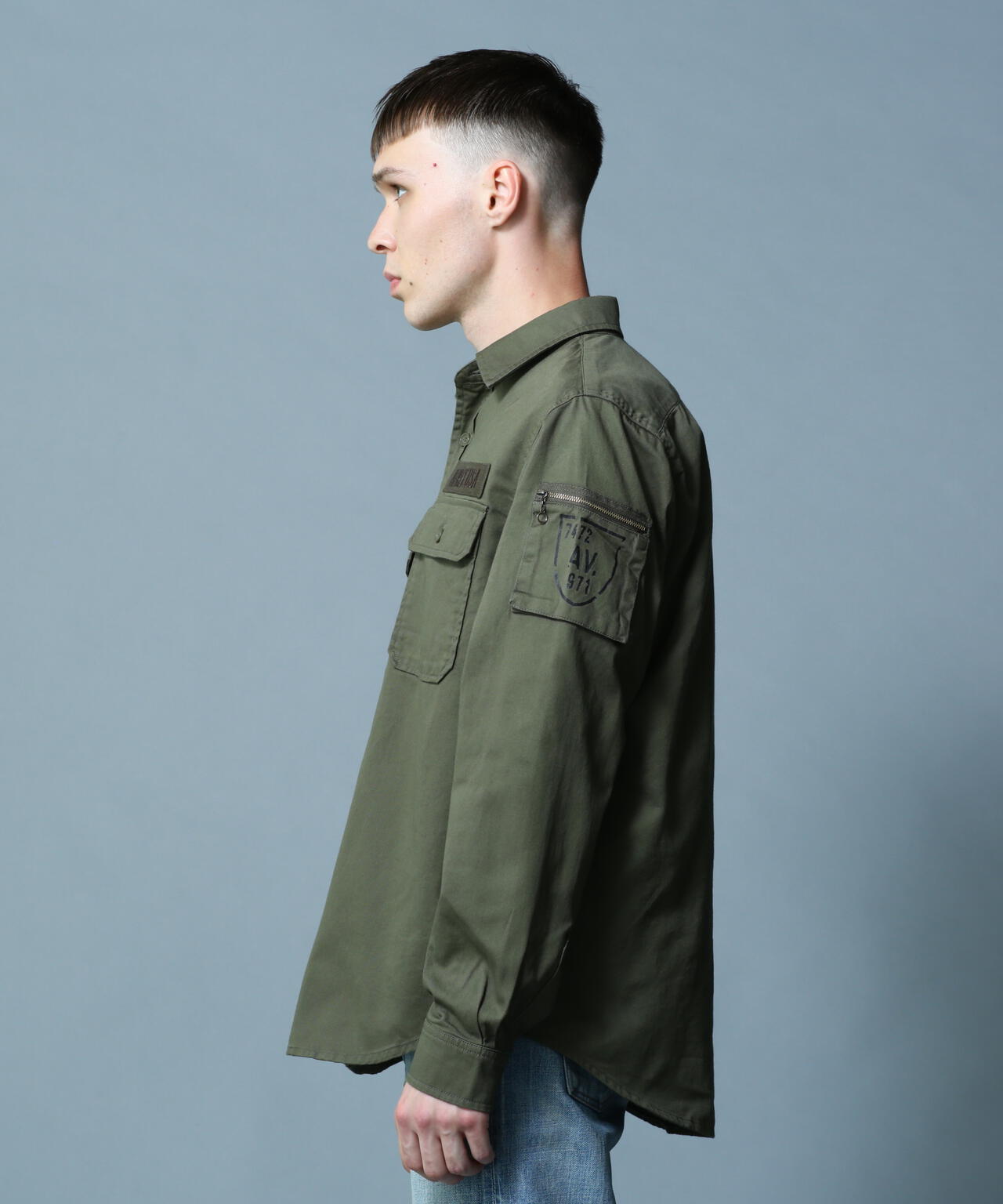 BASIC FATIGUE LONG SLEEVE SHIRT