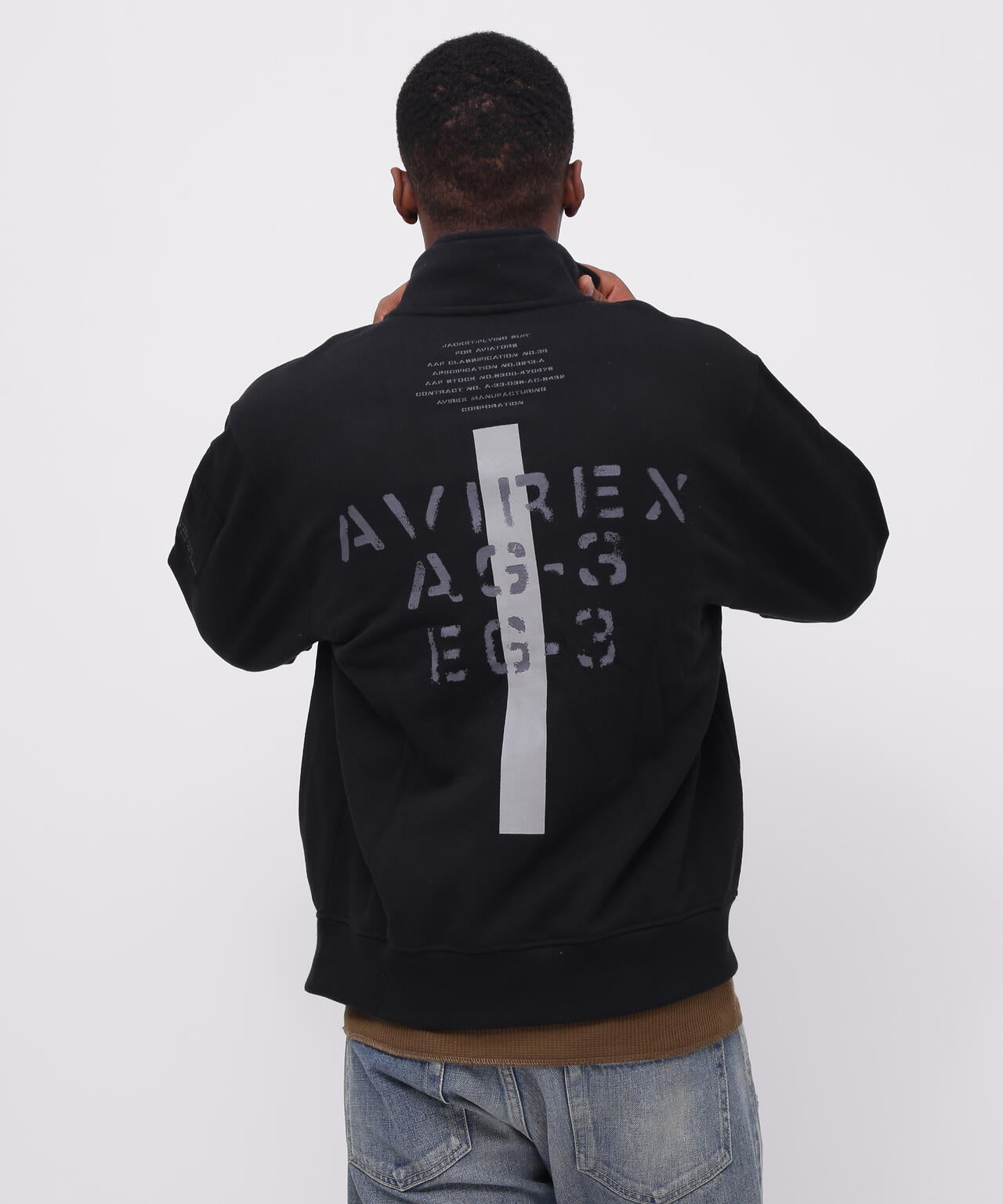 《WEB&DEPOT限定》REMODEL DESIGN STAND ZIP SWEAT