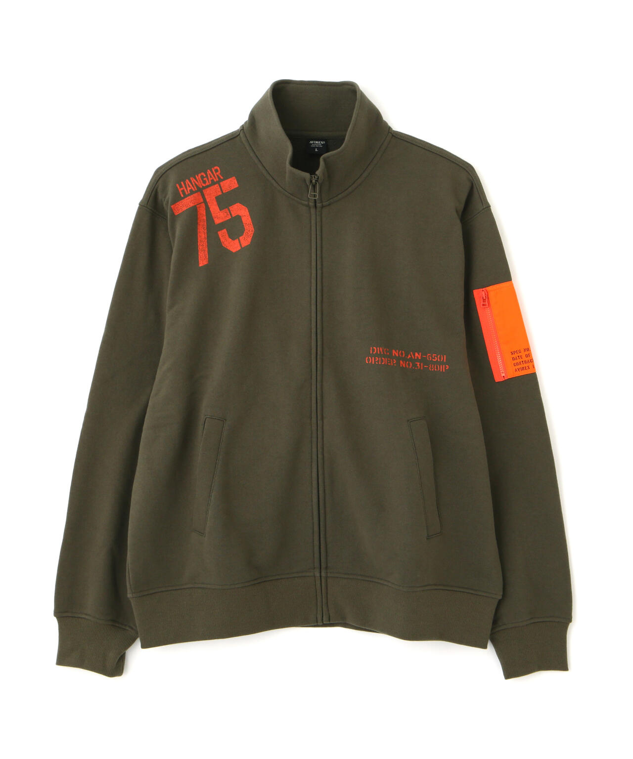 《WEB&DEPOT限定》REMODEL DESIGN STAND ZIP SWEAT