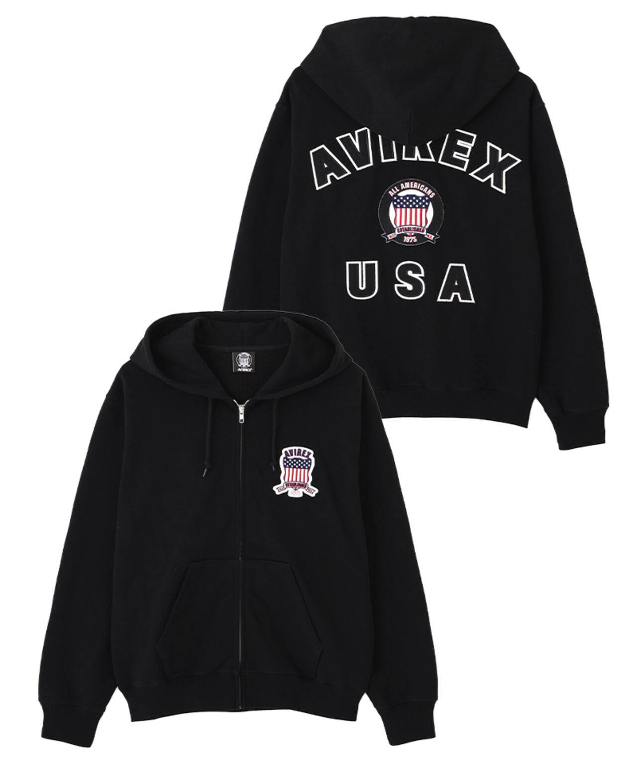 SIGNATURE VARSITY ZIP UP PARKA