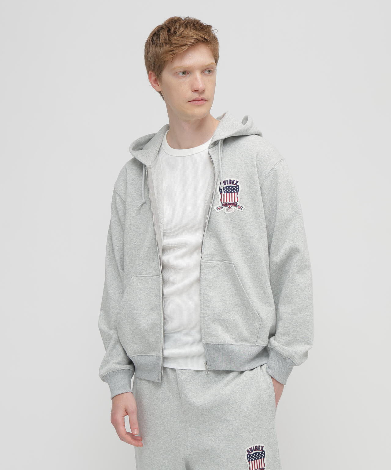 SIGNATURE VARSITY ZIP UP PARKA