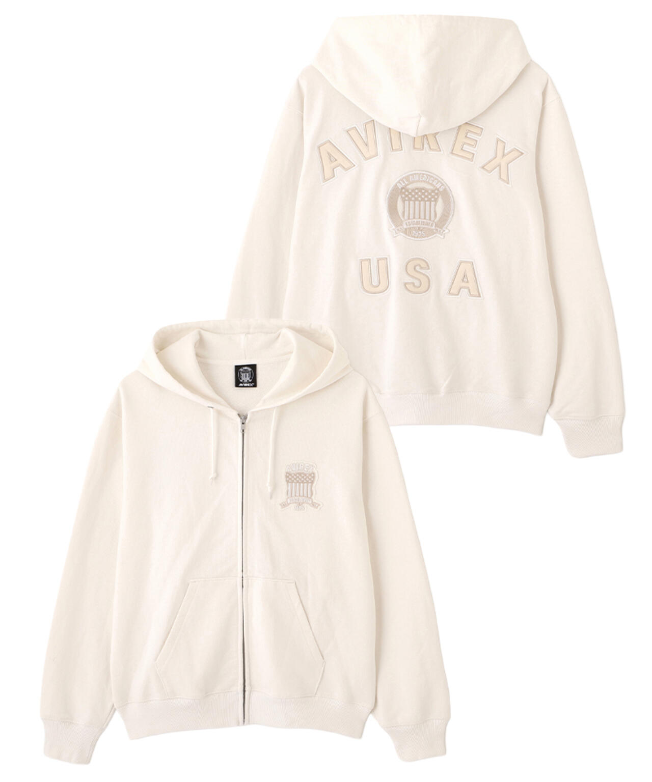 SIGNATURE VARSITY ZIP UP PARKA