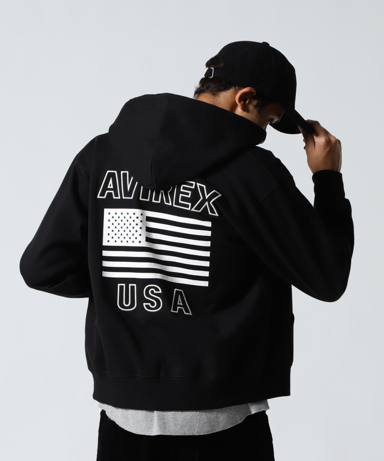 《WEB&DEPOT限定》BONDING ZIP UP PARKA