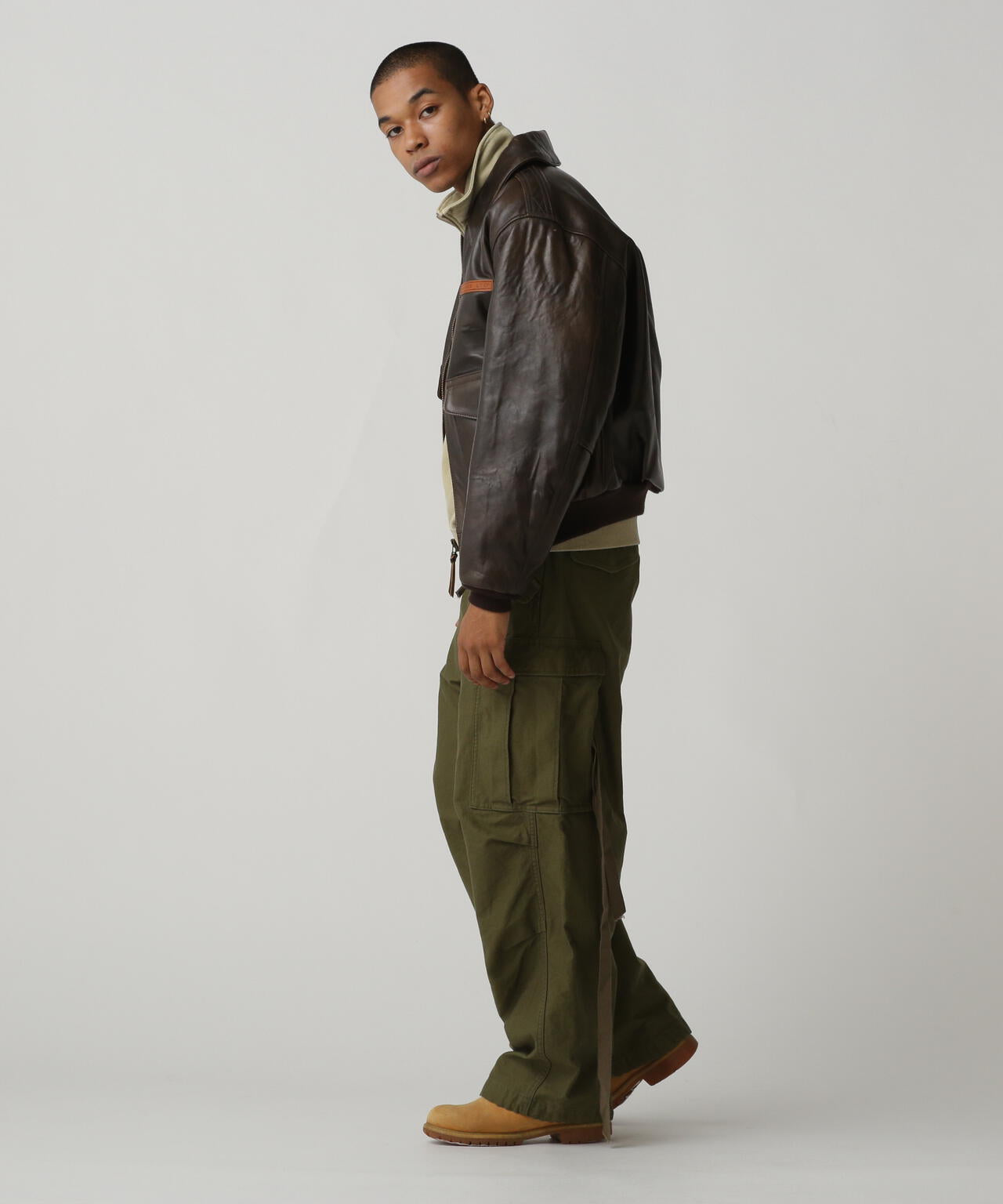 A-2 FLIGHT JACKET ANTIQUE LAMB